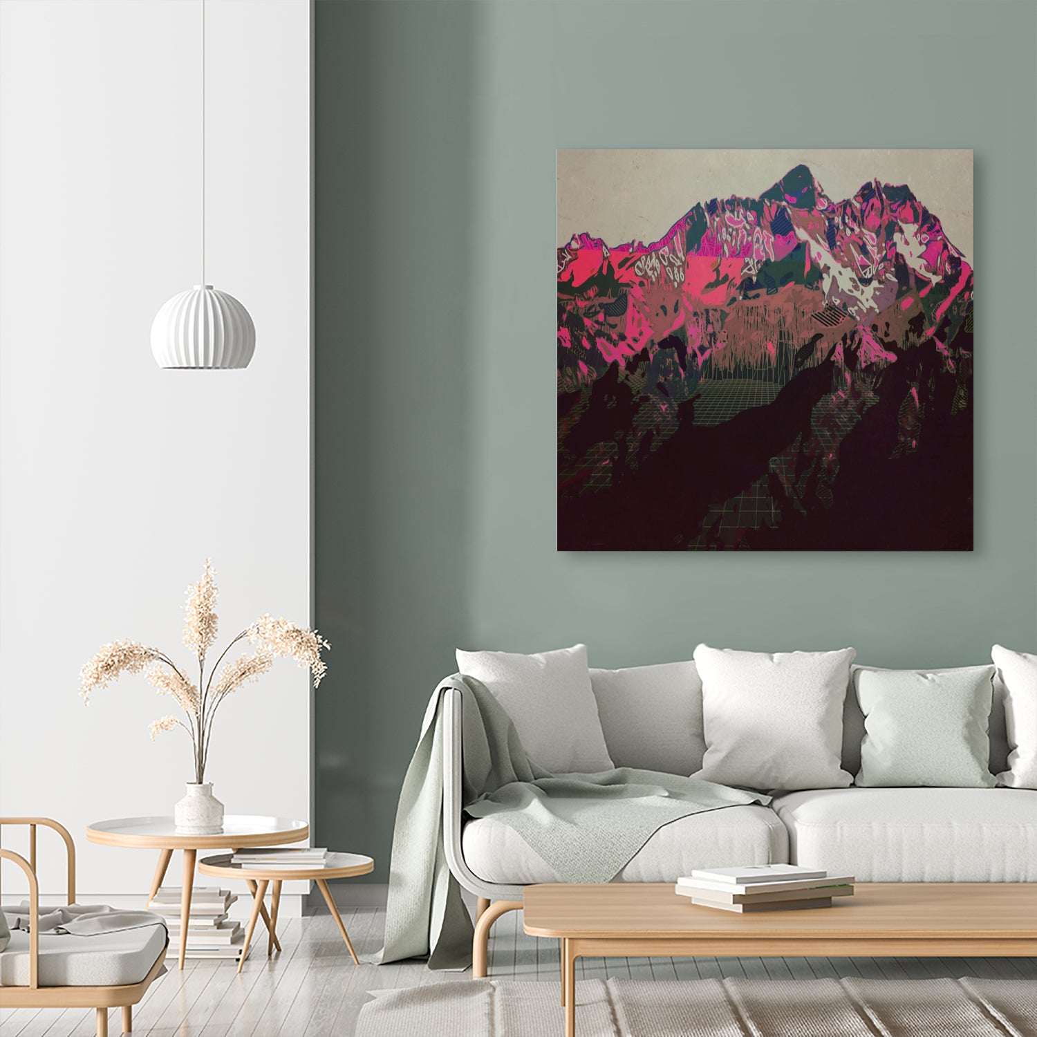 Endless, Nameless by Jamison Gish on GIANT ART - pink digital painting