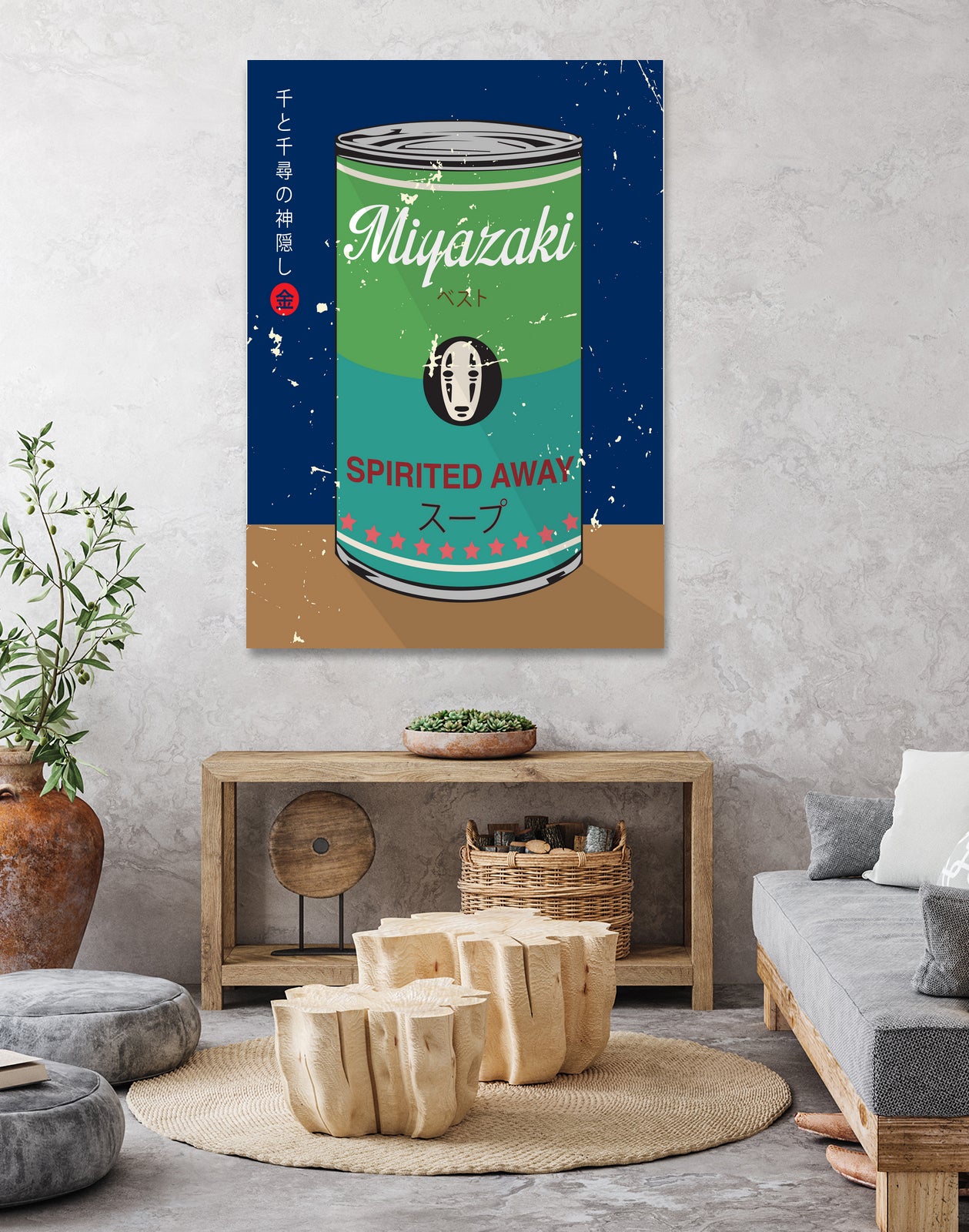 Spirited Away - Miyazaki - Special Soup Series by Hyo Kim on GIANT ART - blue digital painting