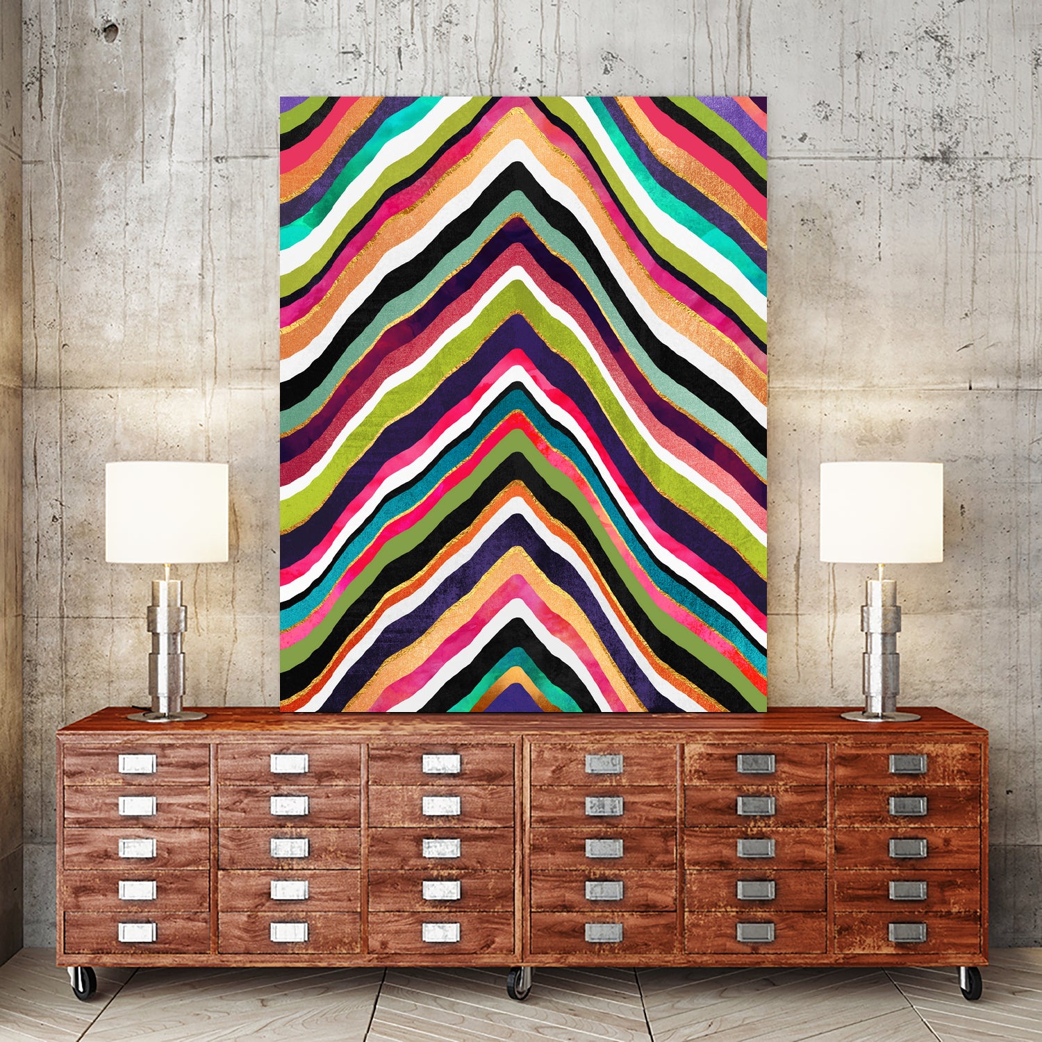 Colors 01 by Elisabeth Fredriksson on GIANT ART - green mixed media