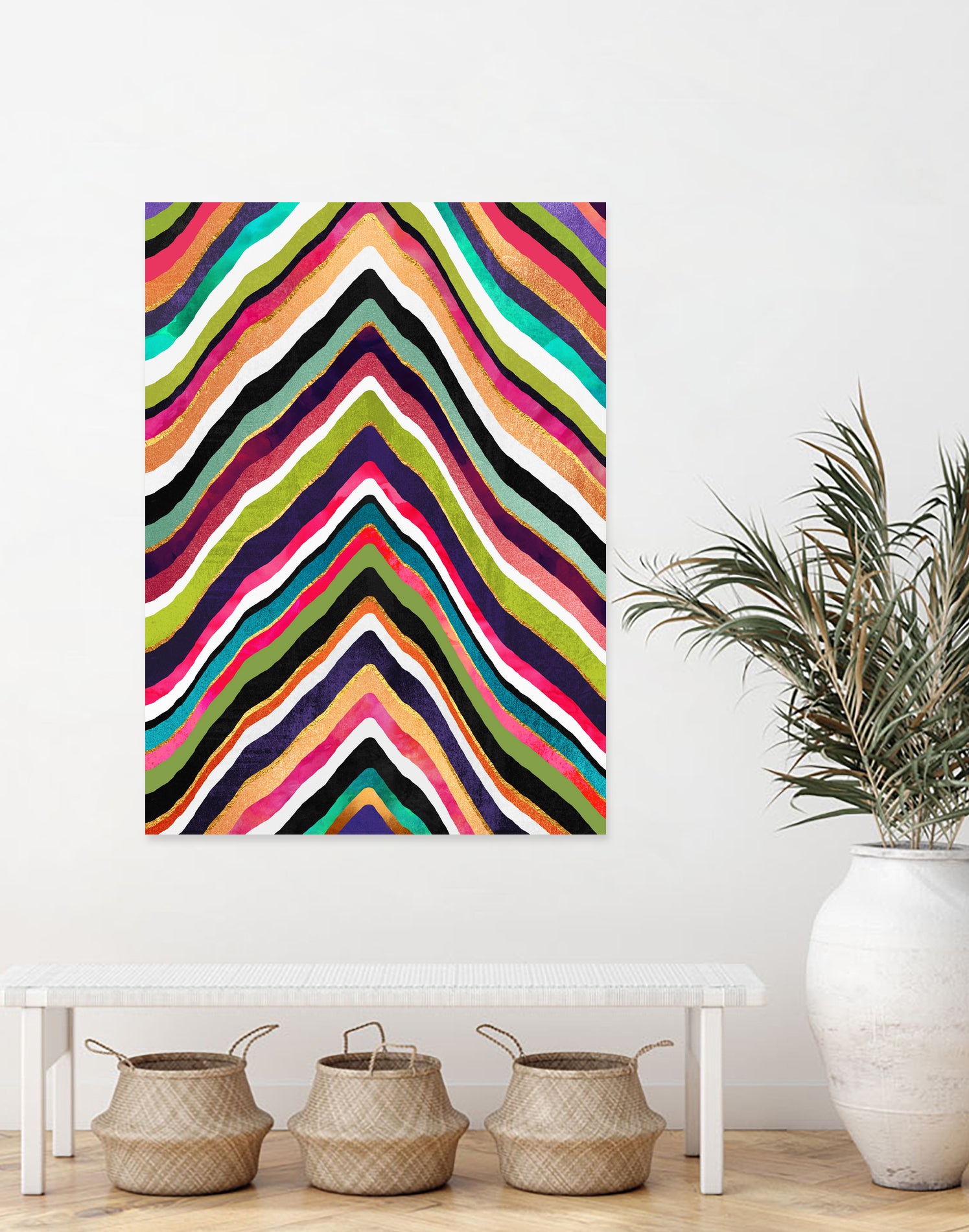 Colors 01 by Elisabeth Fredriksson on GIANT ART - green mixed media