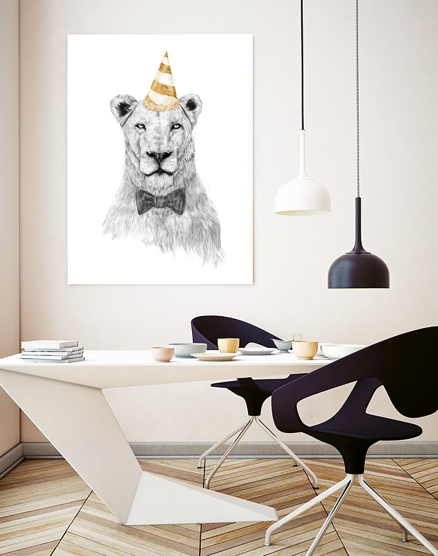 Get the party started (color) by Solti Balázs on GIANT ART - white digital drawing