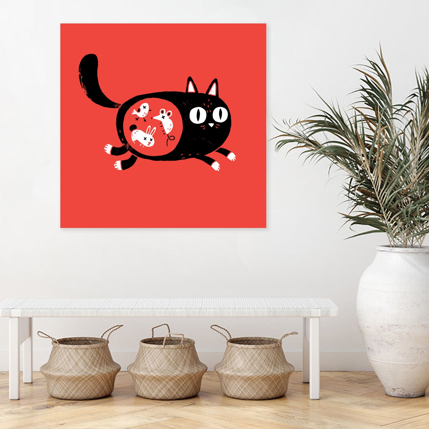 It's What's Inside That Counts Art by Michael Buxton on GIANT ART - red digital painting