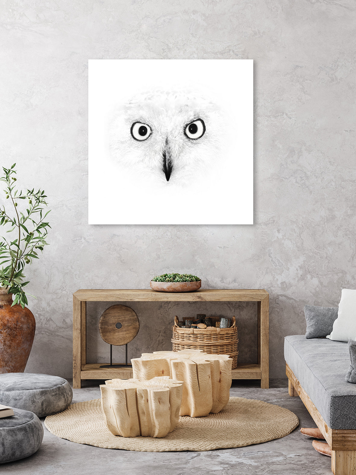The Owl by Monica Cipriano on GIANT ART - white photo illustration