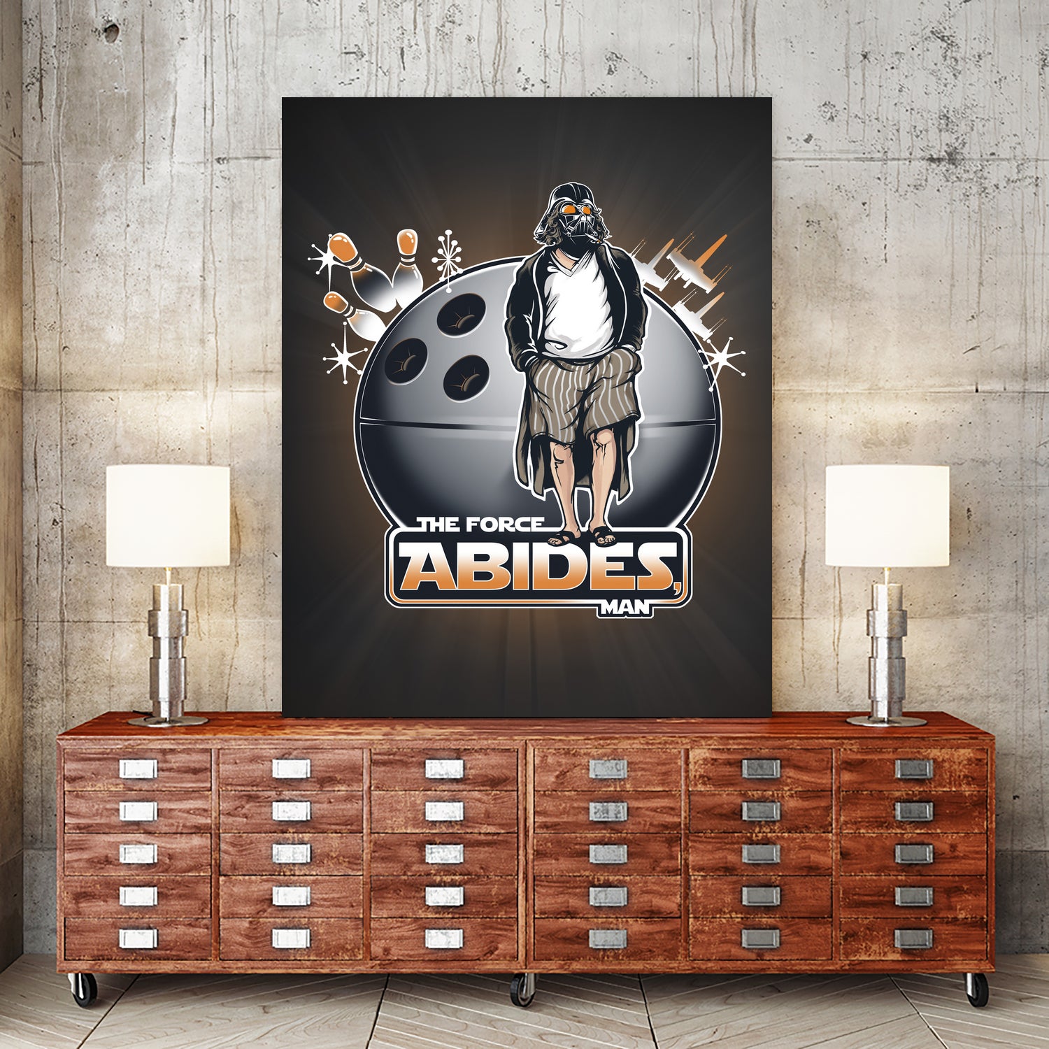 The Force Abides by Vincent Carrozza on GIANT ART - black digital painting