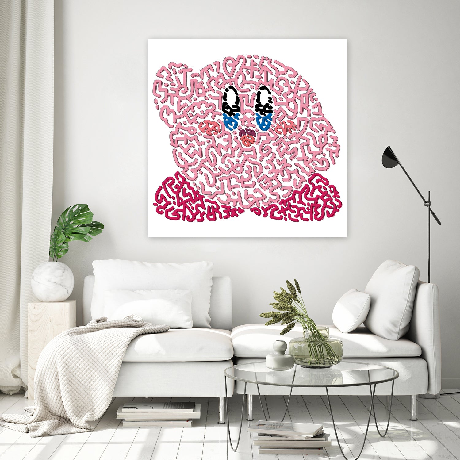 Kirby by Caroline BESSIERES on GIANT ART - pink game design