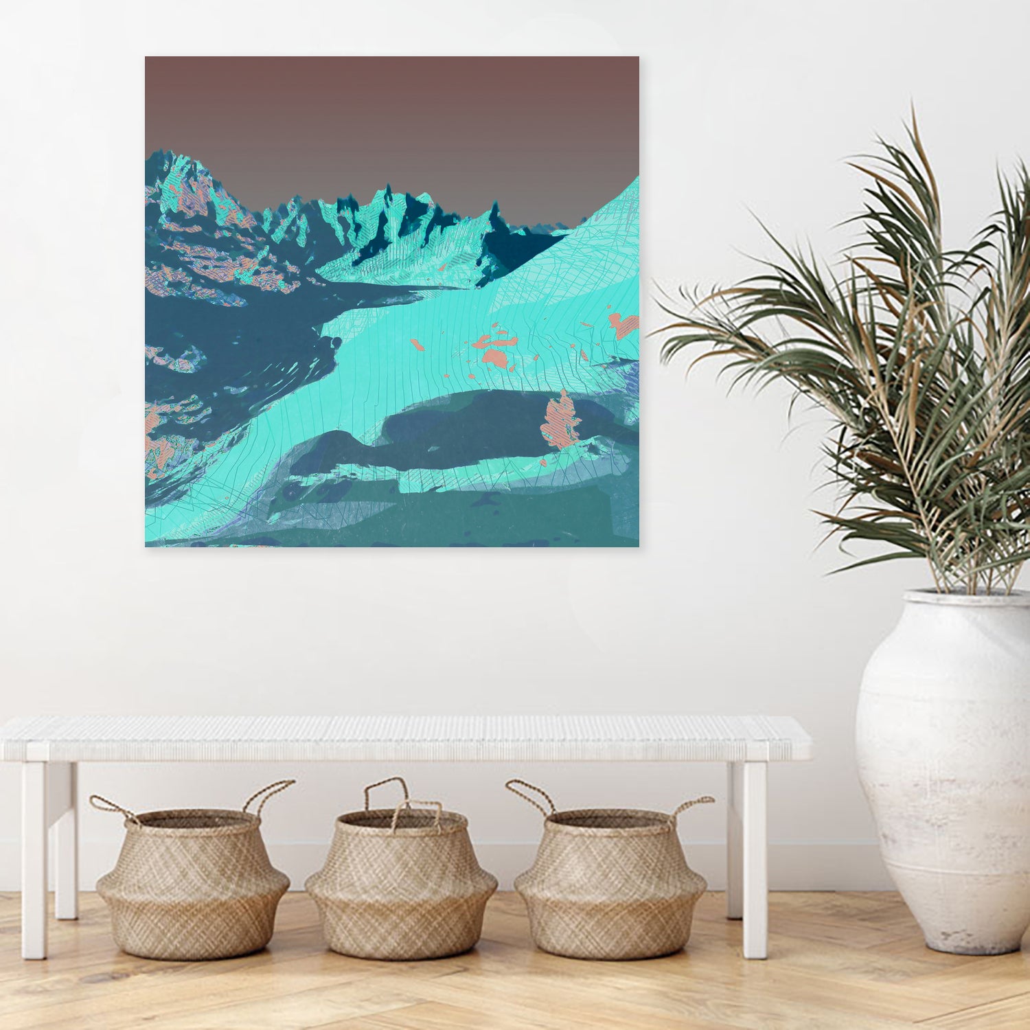 River by Jamison Gish on GIANT ART - blue digital painting