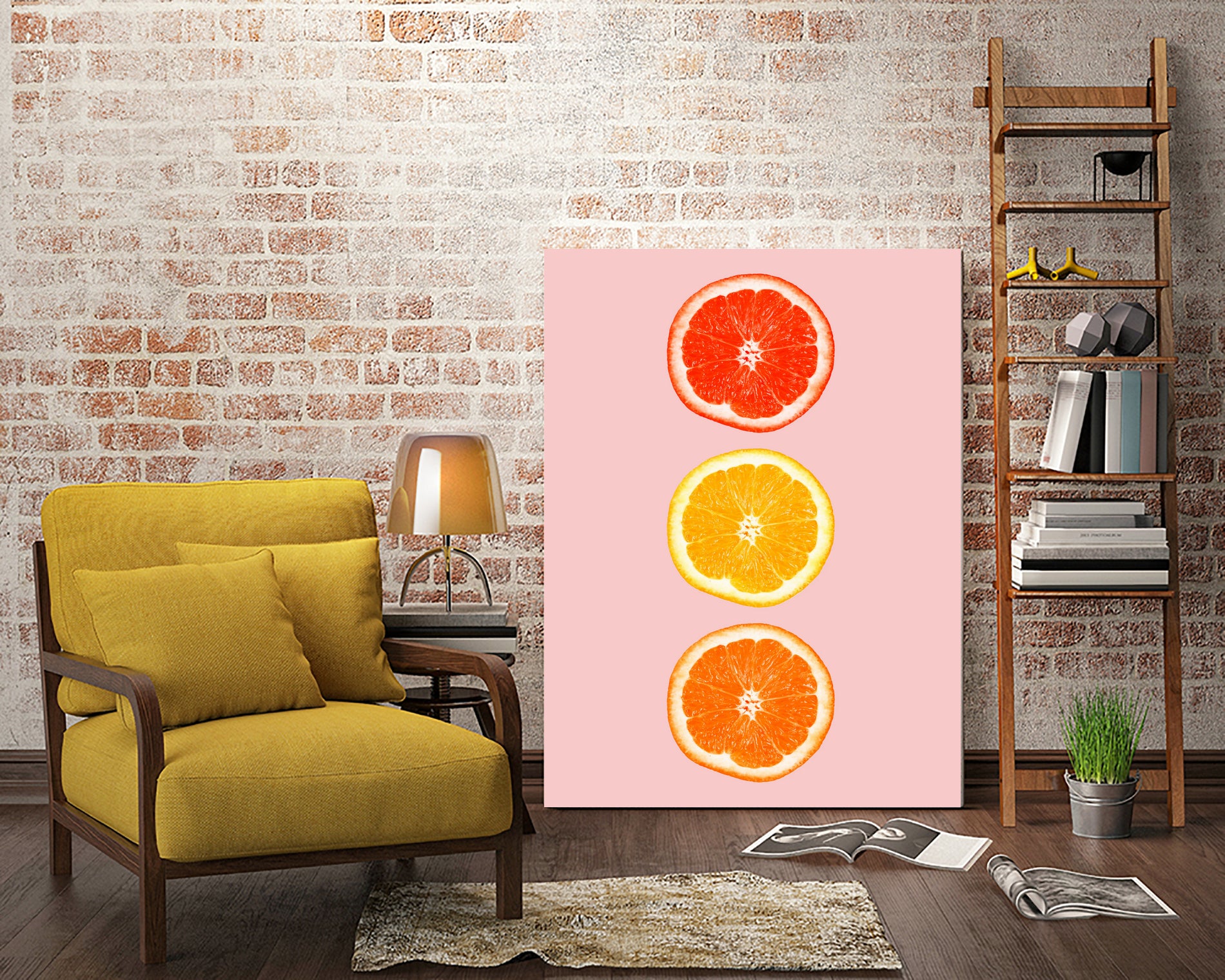 Citrus by Laura Turner on GIANT ART - pink processing/programming