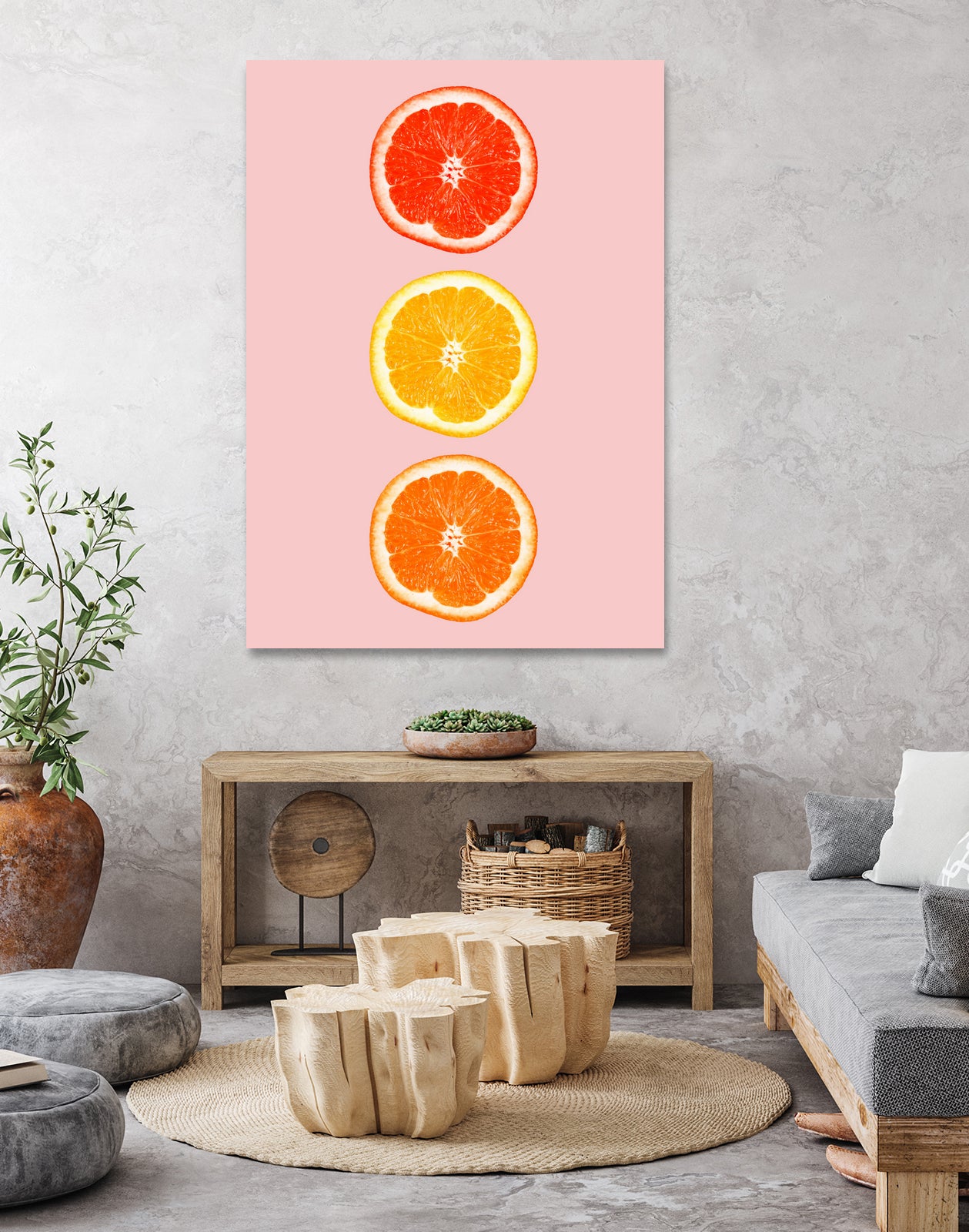Citrus by Laura Turner on GIANT ART - pink processing/programming