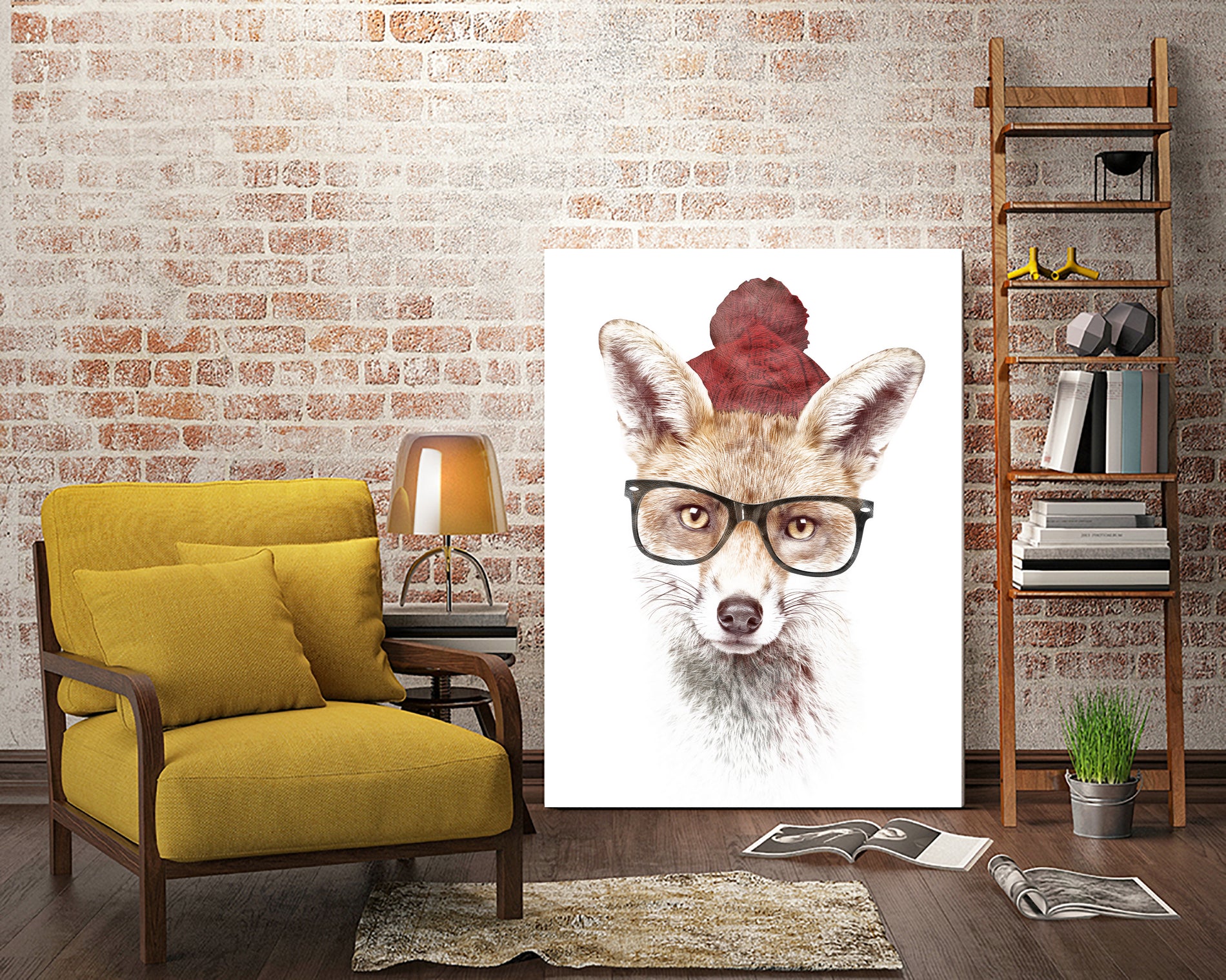 It's pretty cold outside by Robert Farkas on GIANT ART - orange digital painting