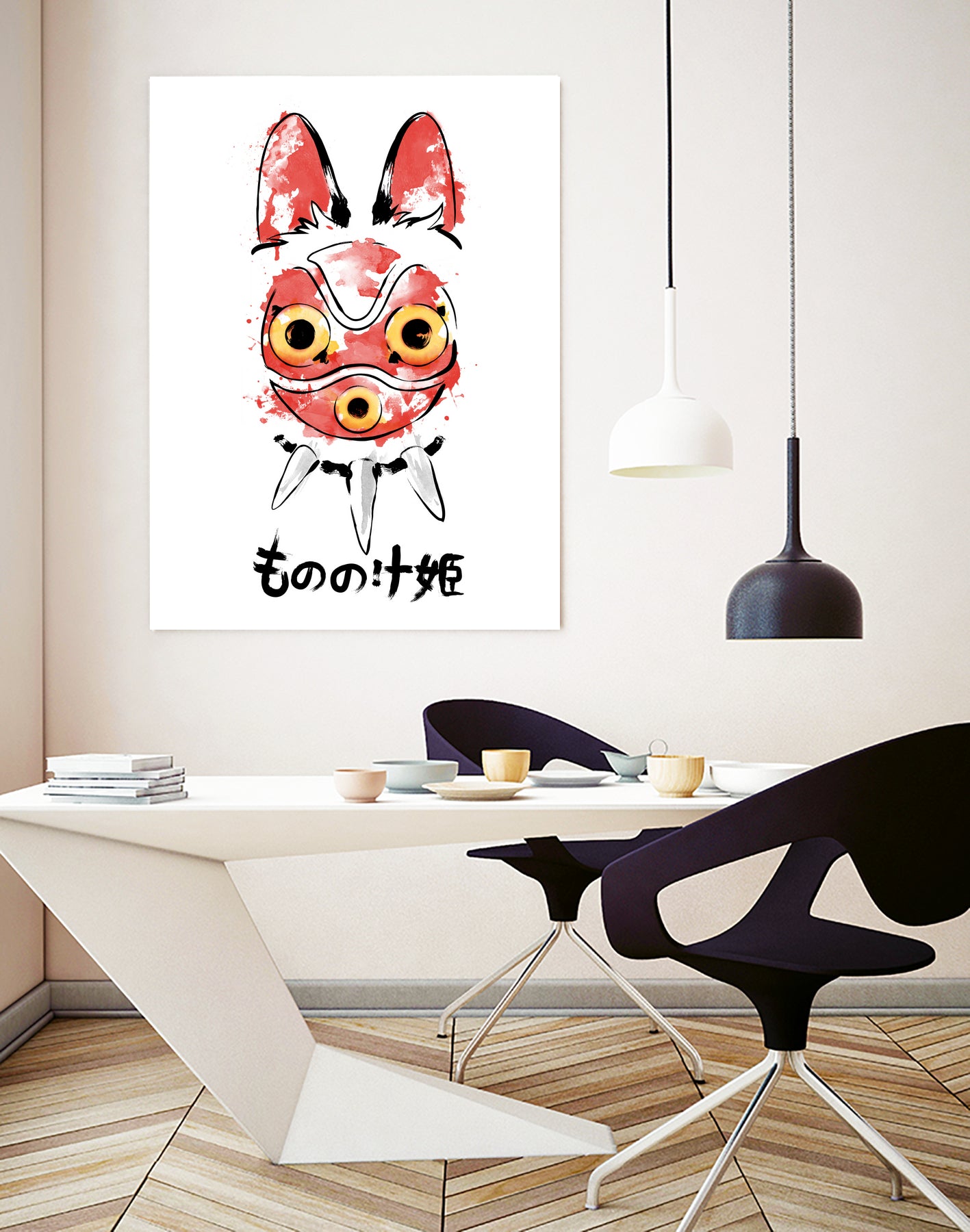 Wolf Girl Mask by Antonio Camarena on GIANT ART - white digital painting