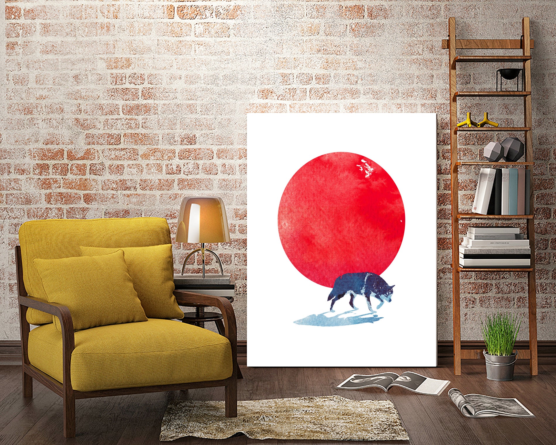 Fear the red by Robert Farkas on GIANT ART - red digital painting