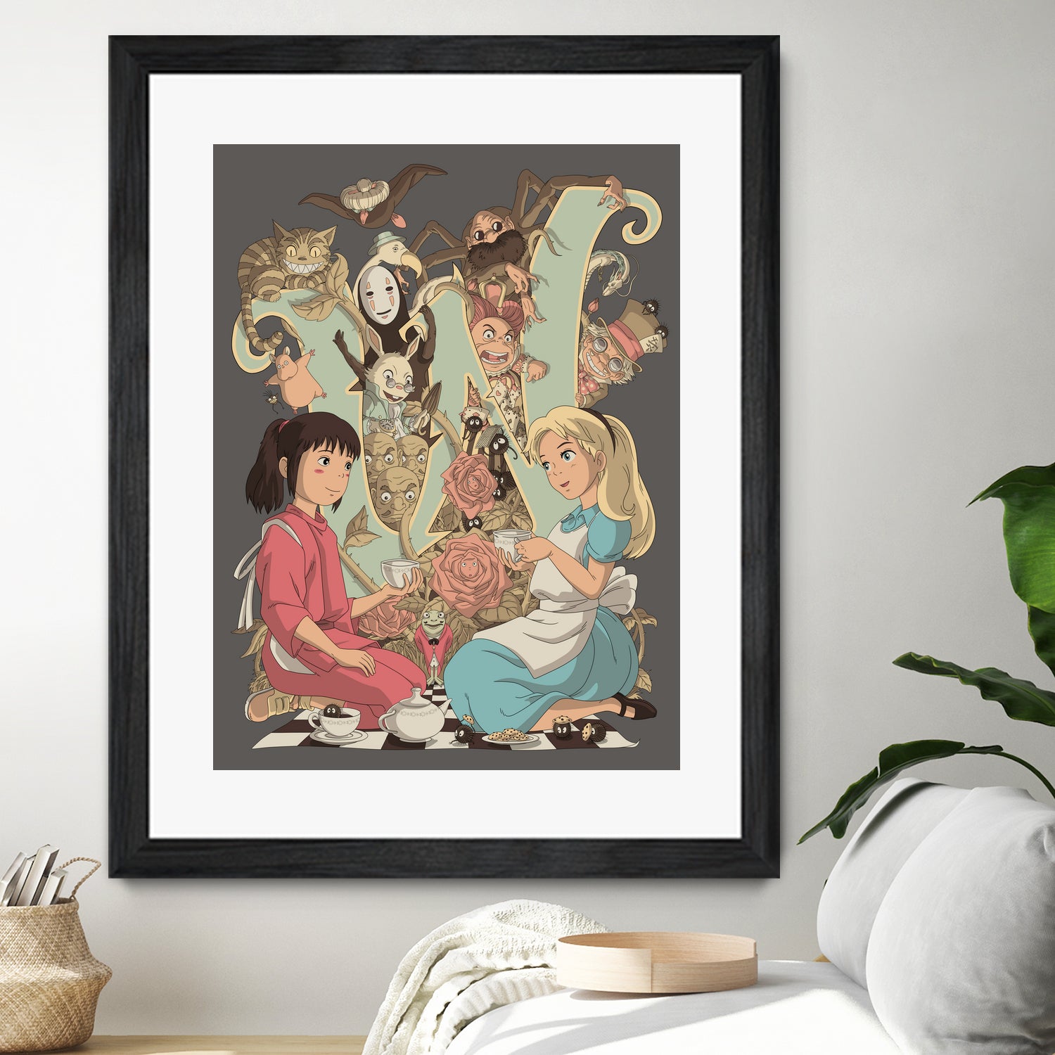 Wonderlands by Bernarda Rubiales on GIANT ART - gray digital painting