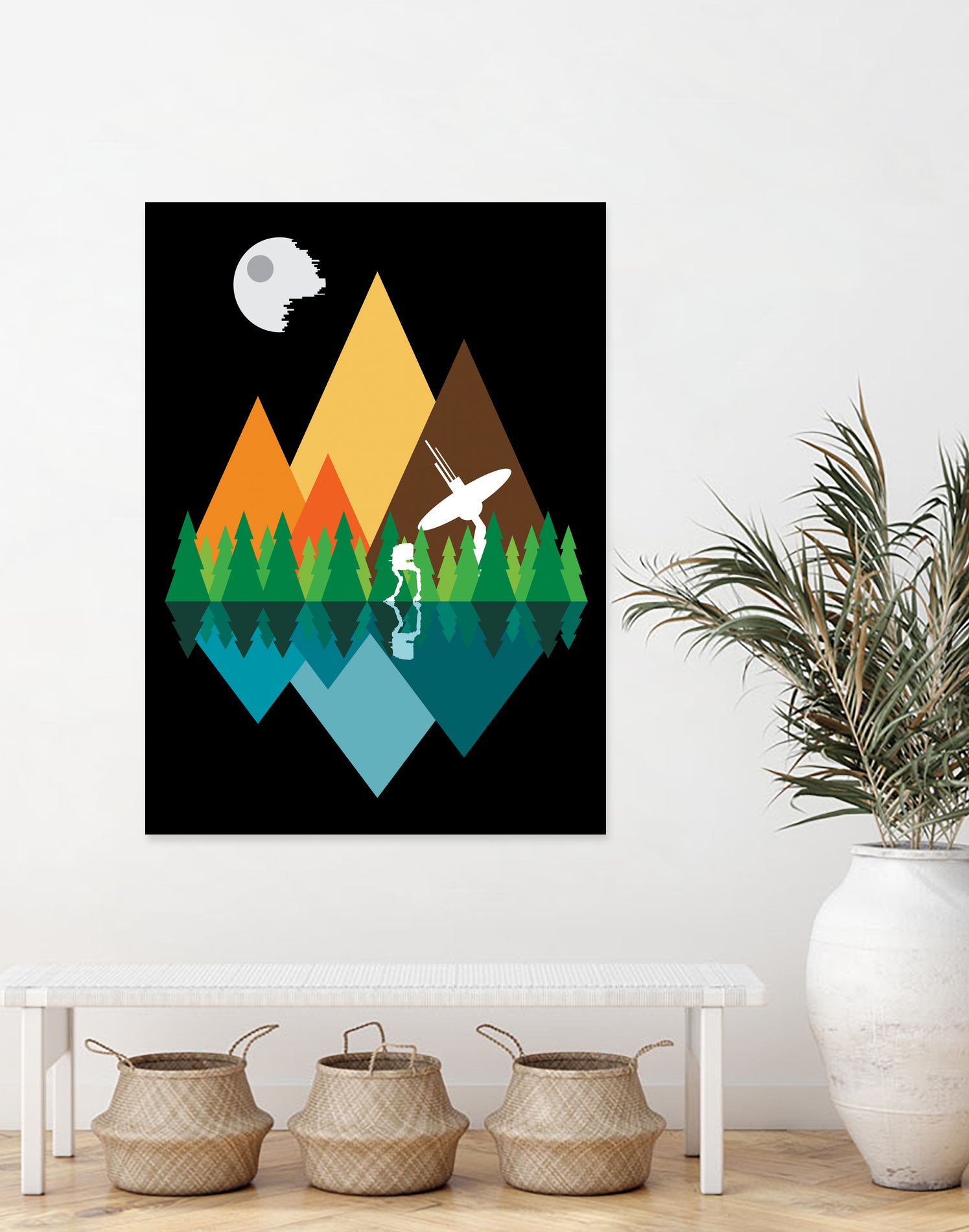 Forest view by Antonio Camarena on GIANT ART - black digital painting