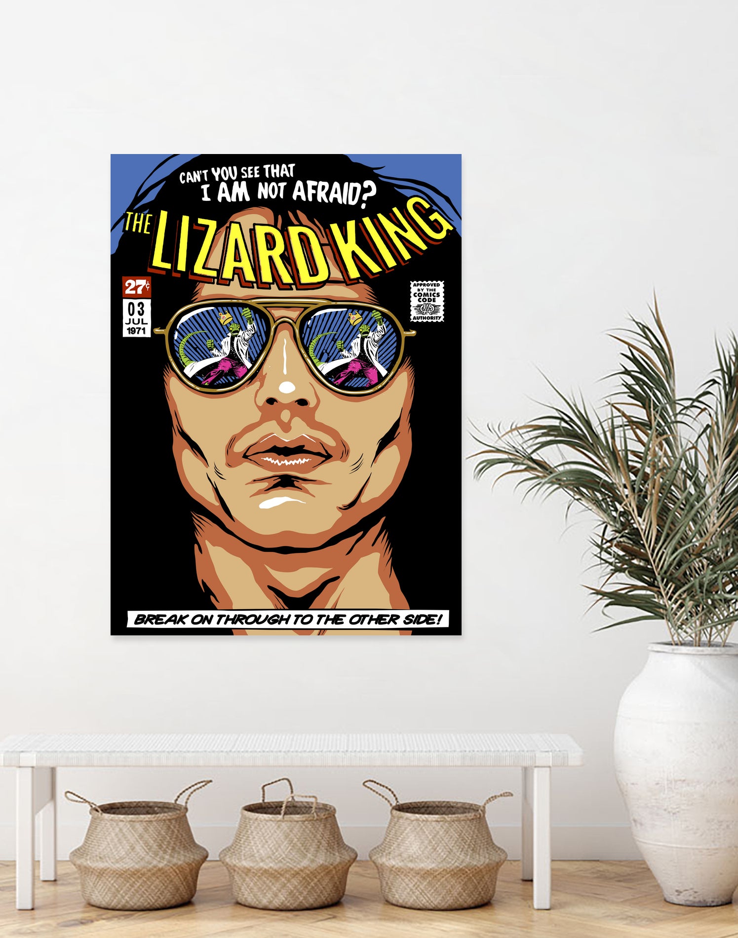 The Lizard King by Bily Mariano da Luz on GIANT ART - black digital drawing
