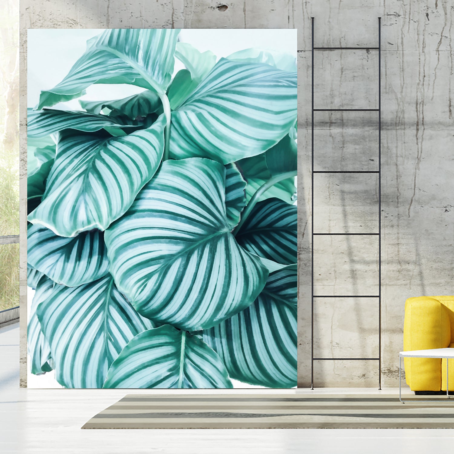 Long embrace - teal green by Gale Switzer on GIANT ART - green photo manipulation