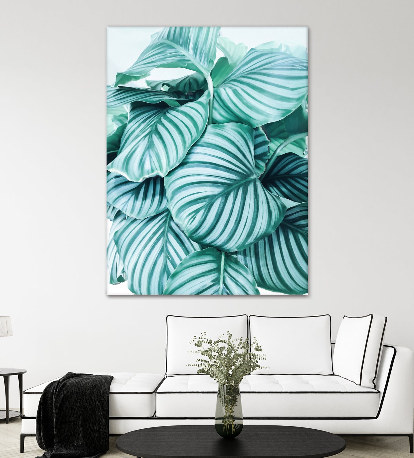 Long embrace - teal green by Gale Switzer on GIANT ART - green photo manipulation