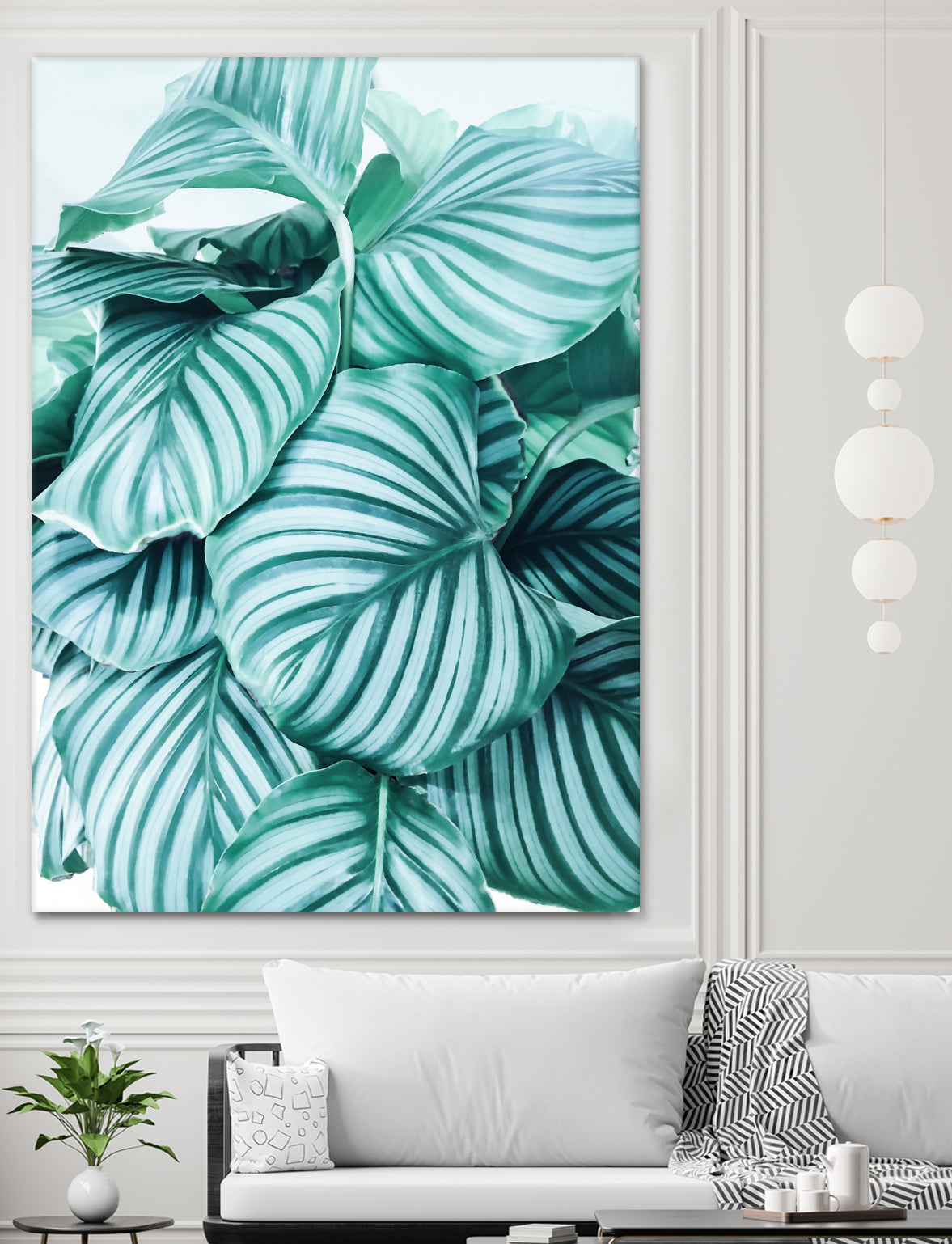 Long embrace - teal green by Gale Switzer on GIANT ART - green photo manipulation