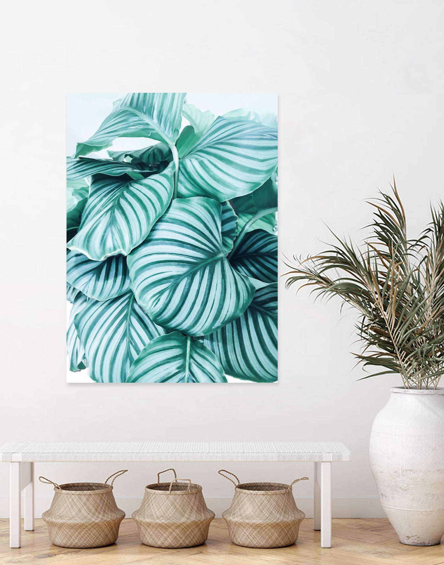 Long embrace - teal green by Gale Switzer on GIANT ART - green photo manipulation