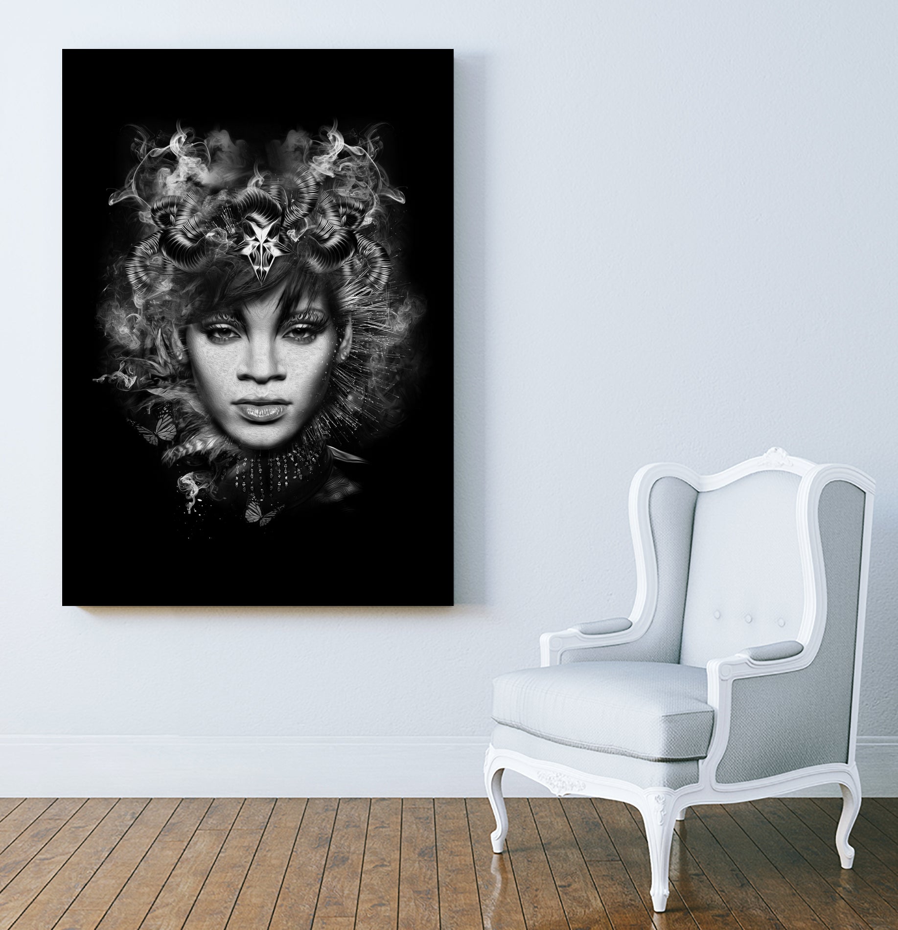 RiRi by Nicolas Obery on GIANT ART - black photo manipulation