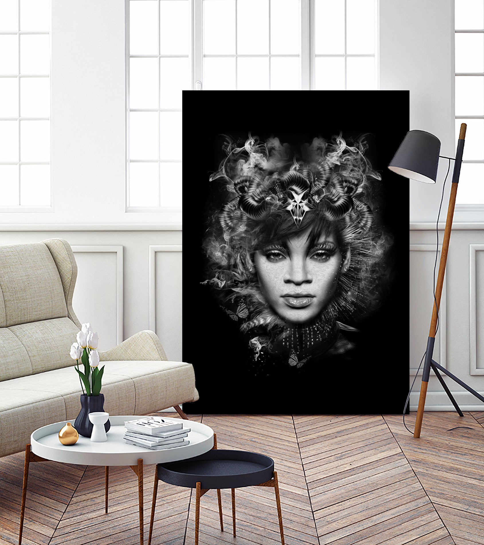 RiRi by Nicolas Obery on GIANT ART - black photo manipulation