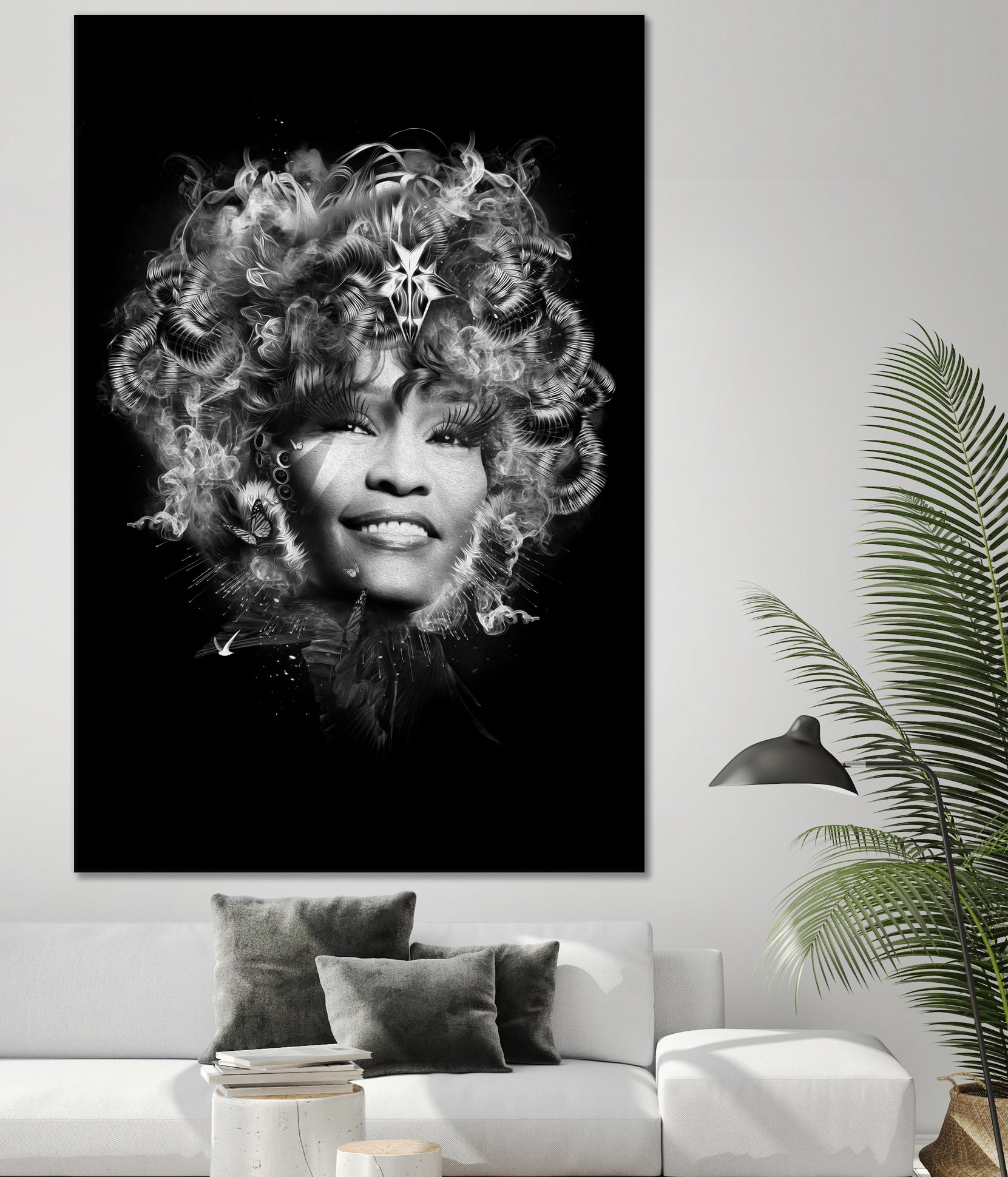 Whitney by Nicolas Obery on GIANT ART - black photo manipulation