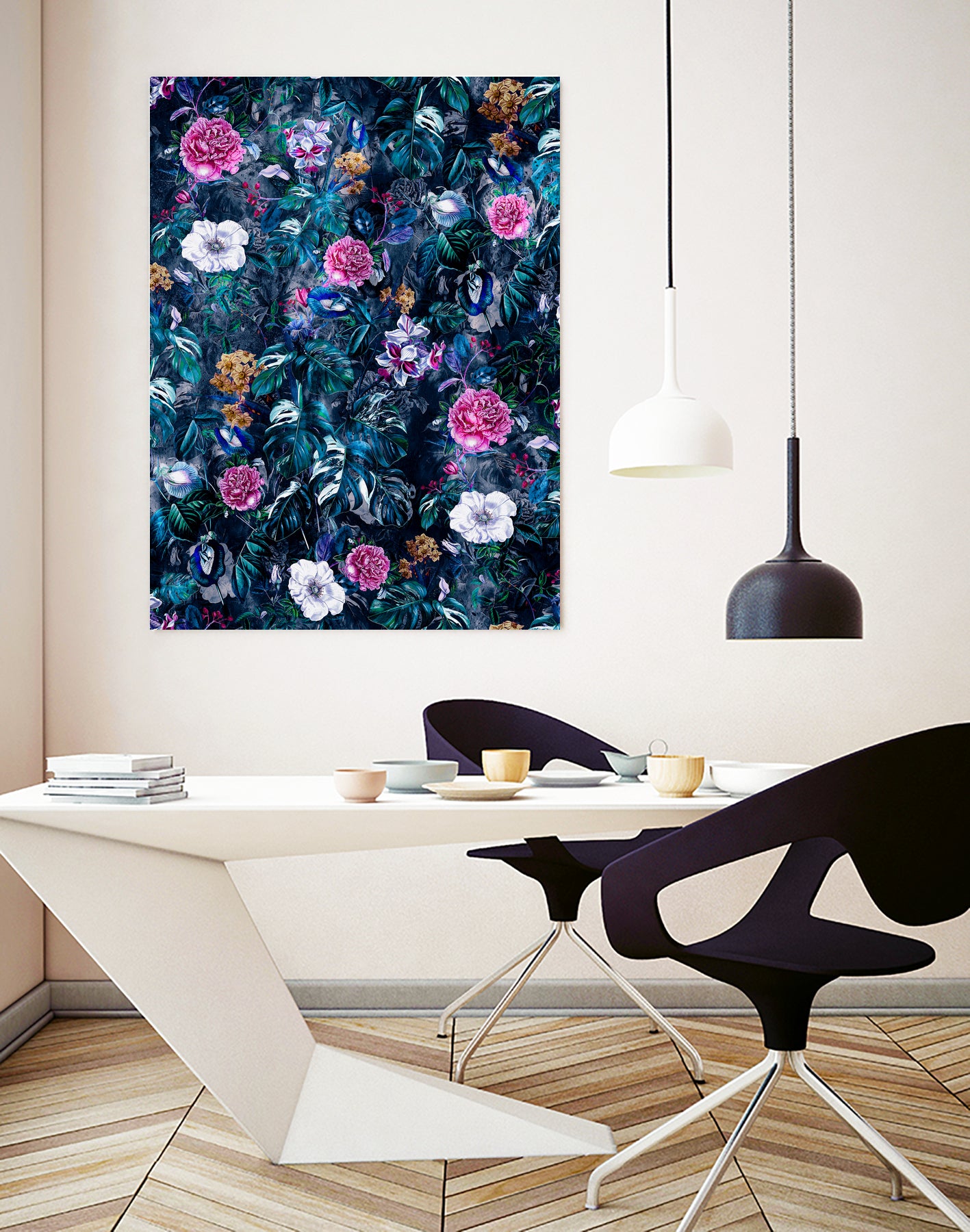 Tropical Paradise by RIZA PEKER on GIANT ART - blue digital painting