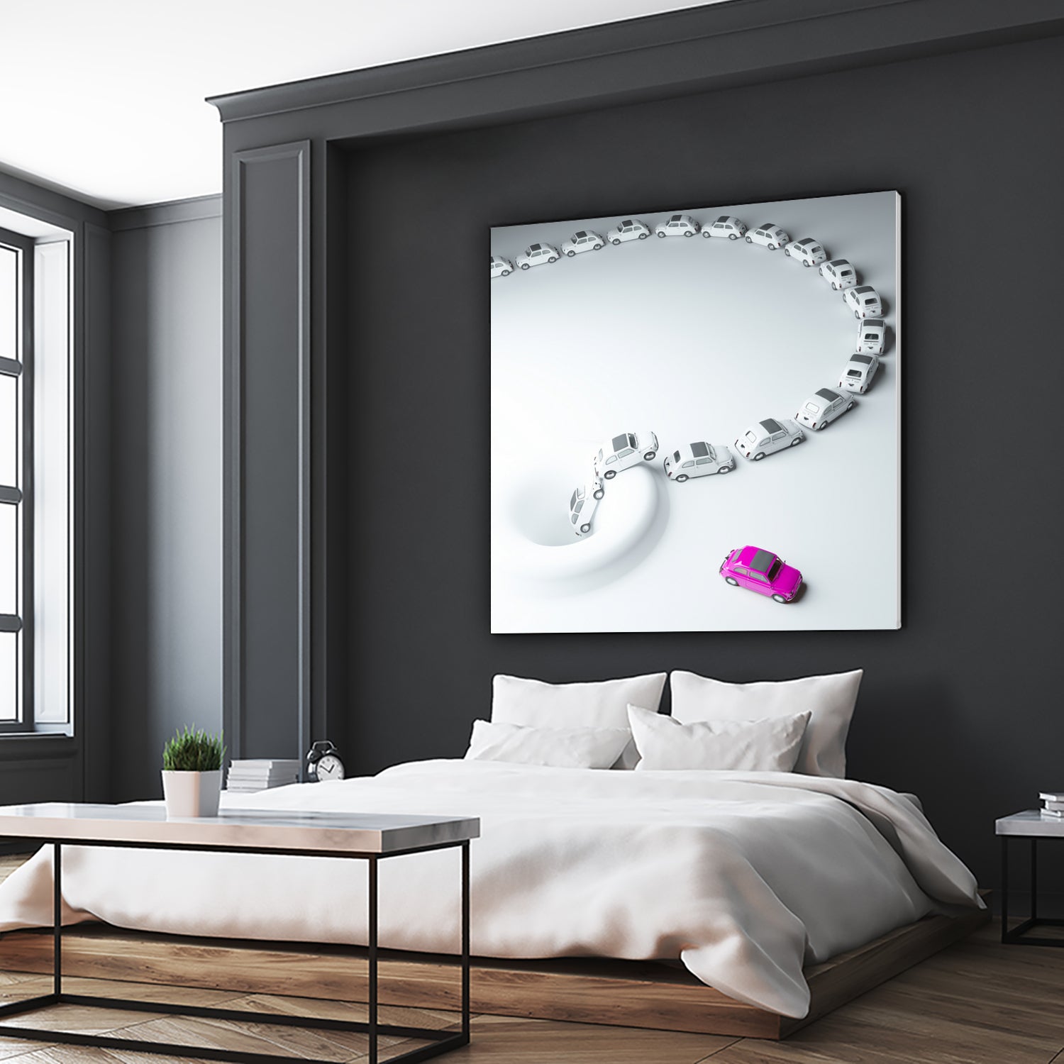 Alone is better! by caterina theoharidou on GIANT ART - white 3d art