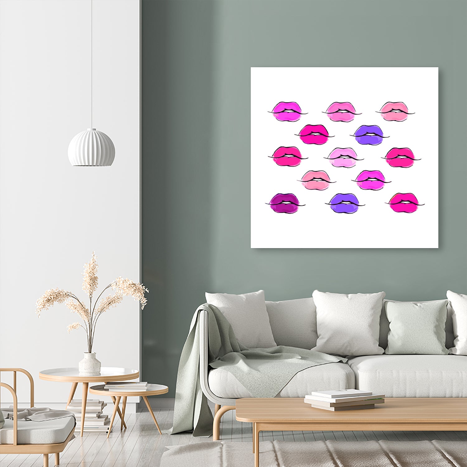 Shades of Pink by Jessica Velasquez on GIANT ART - white digital drawing