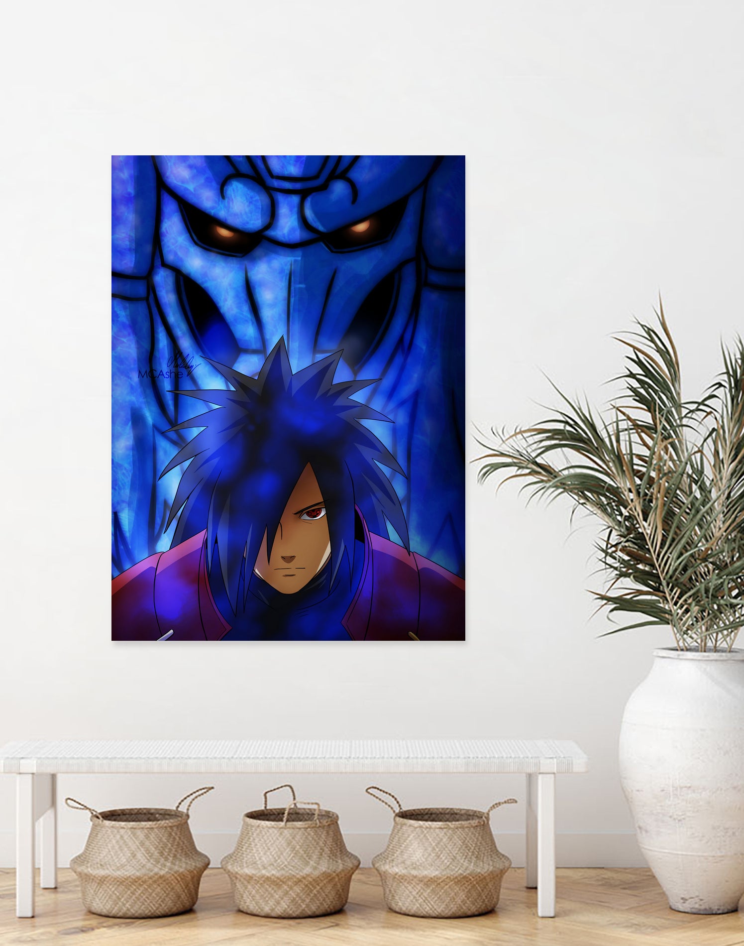 susanoo madara by MCAshe 24 on GIANT ART - blue character design