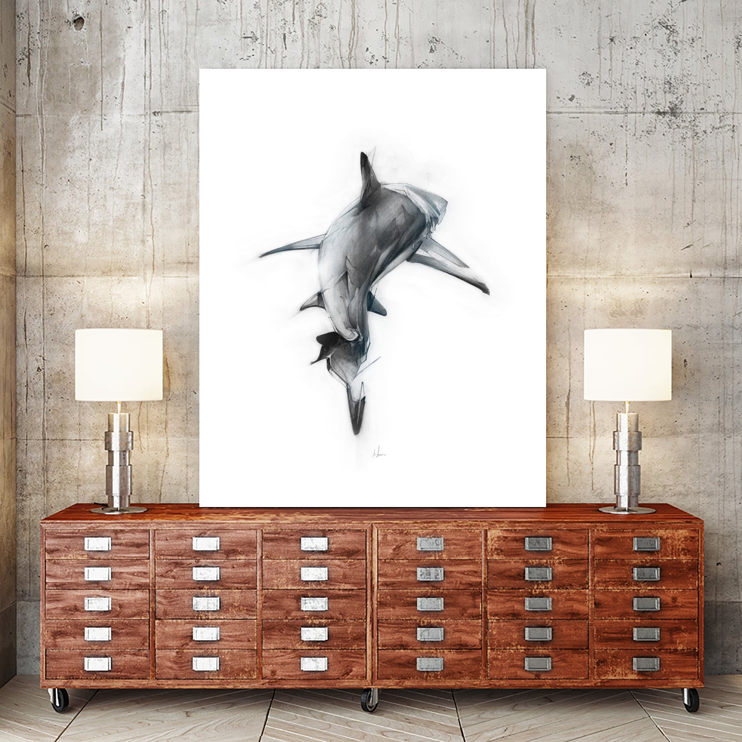 Shark II by Marcou Alexis on GIANT ART - digital drawing