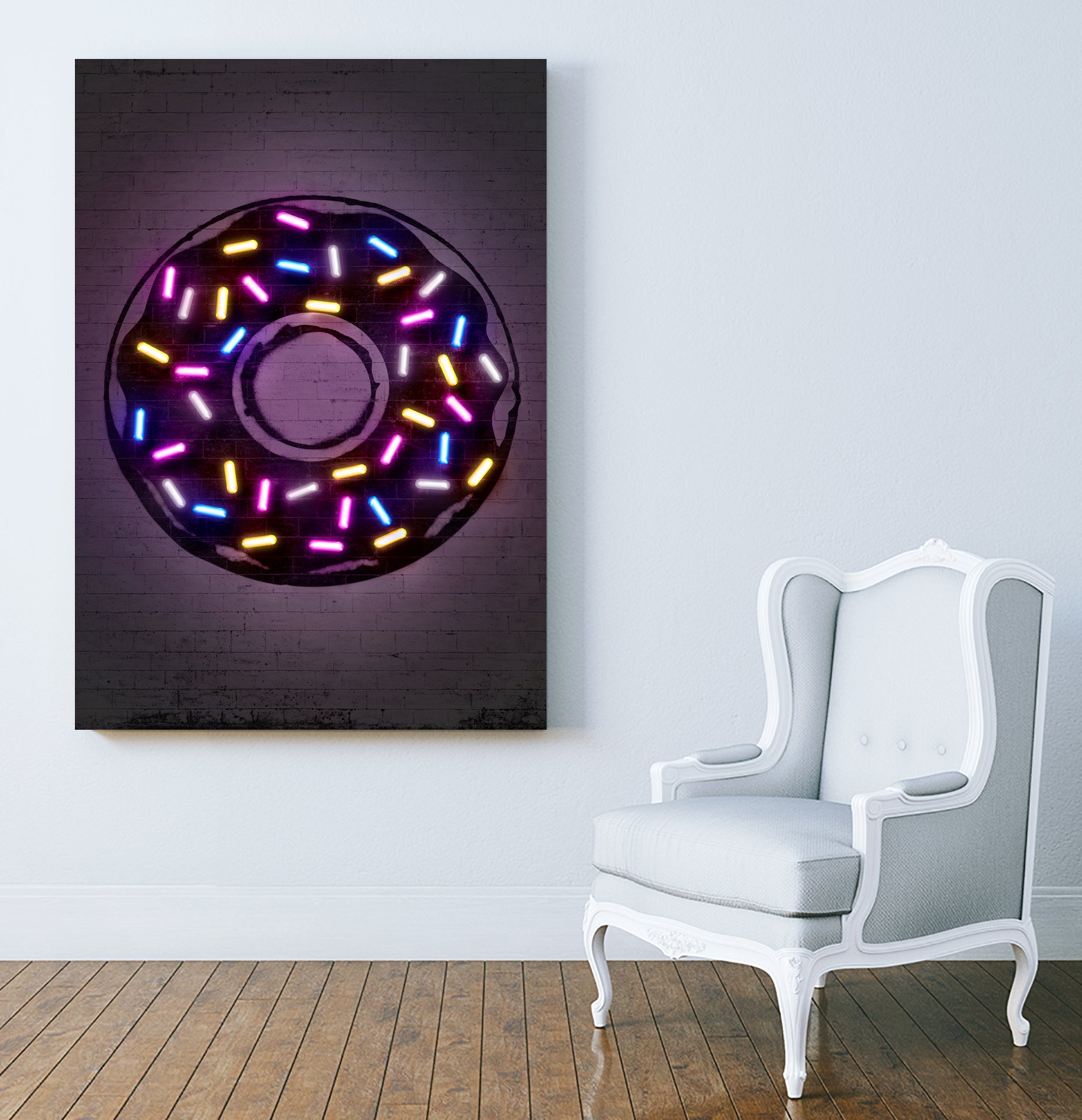 Donut by Octavian Mihai Mielu on GIANT ART - fuchsia digital drawing