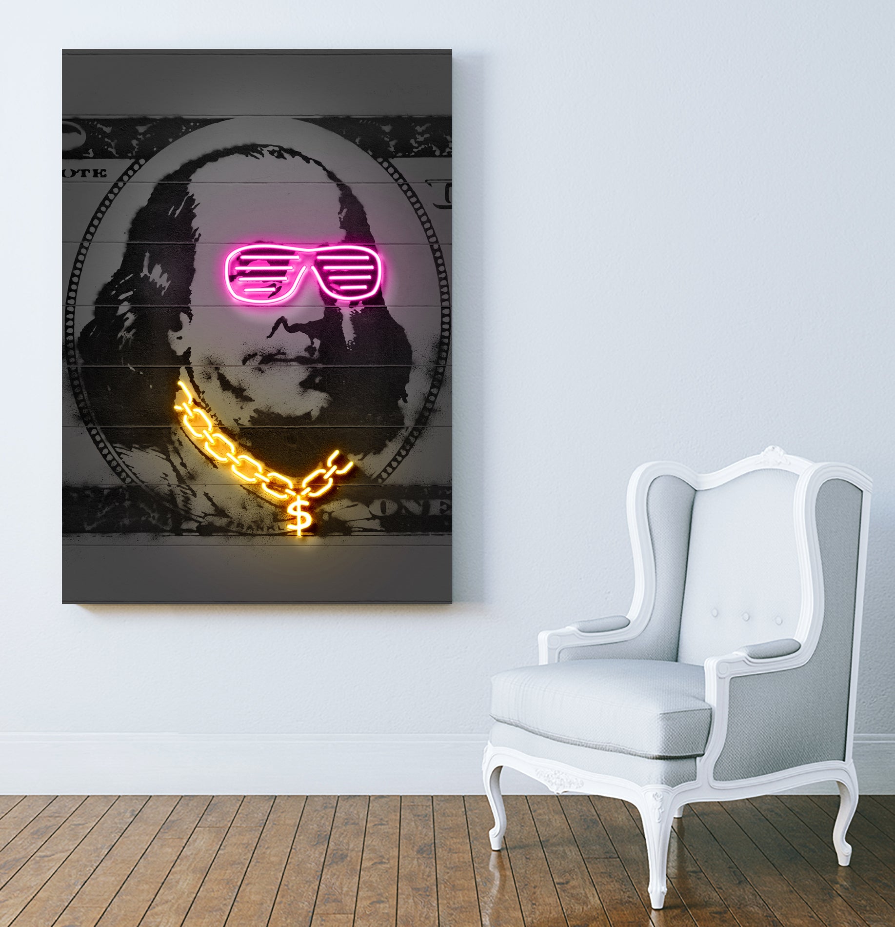 Franklin by Octavian Mihai Mielu on GIANT ART - pink digital drawing