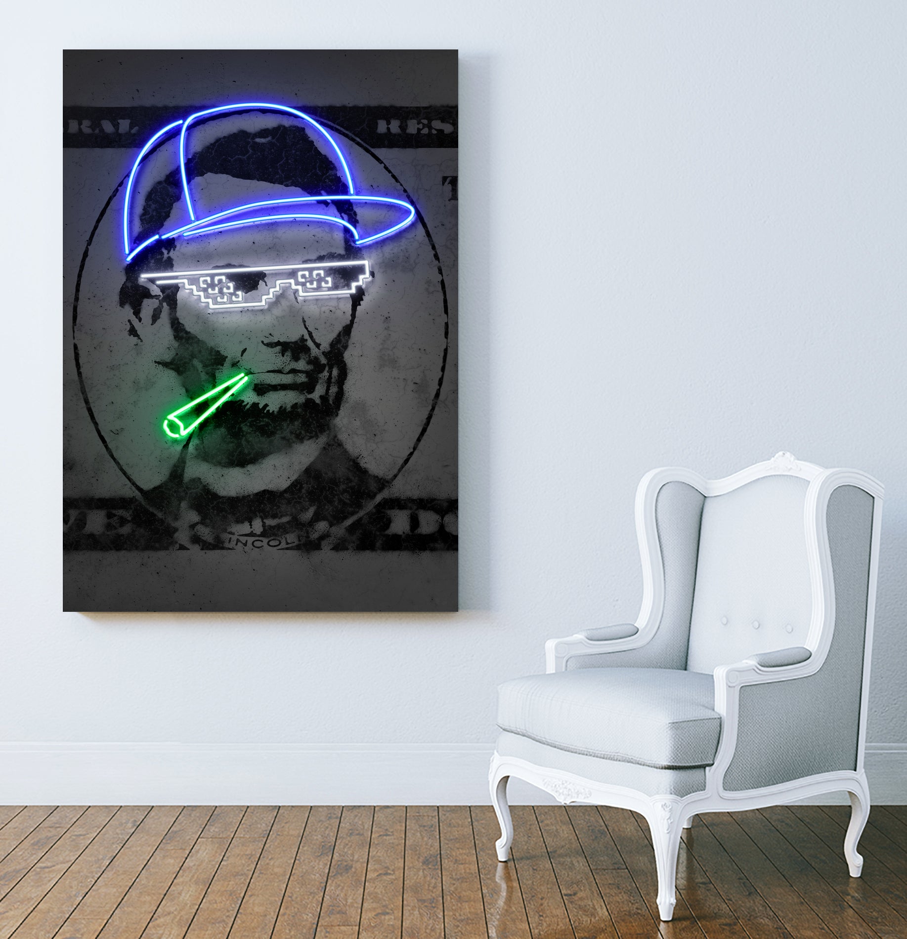 Lincoln by Octavian Mihai Mielu on GIANT ART - gray digital drawing