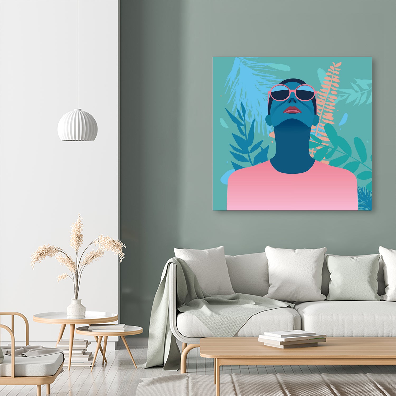 Nowness by Irina Kruglova on GIANT ART - blue digital drawing