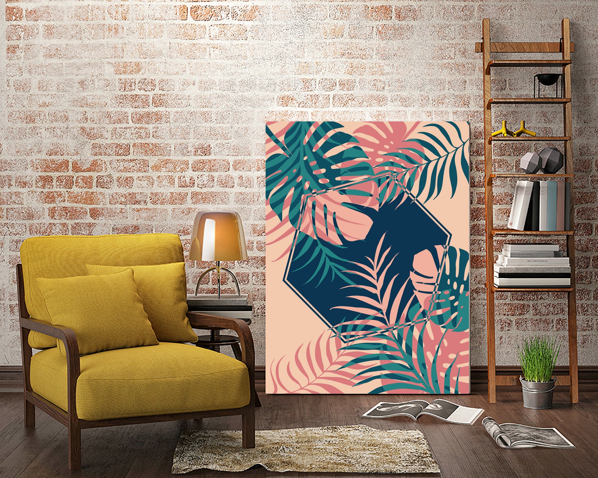 Tropical Dreams by Daniela di Niro on GIANT ART - pink digital drawing