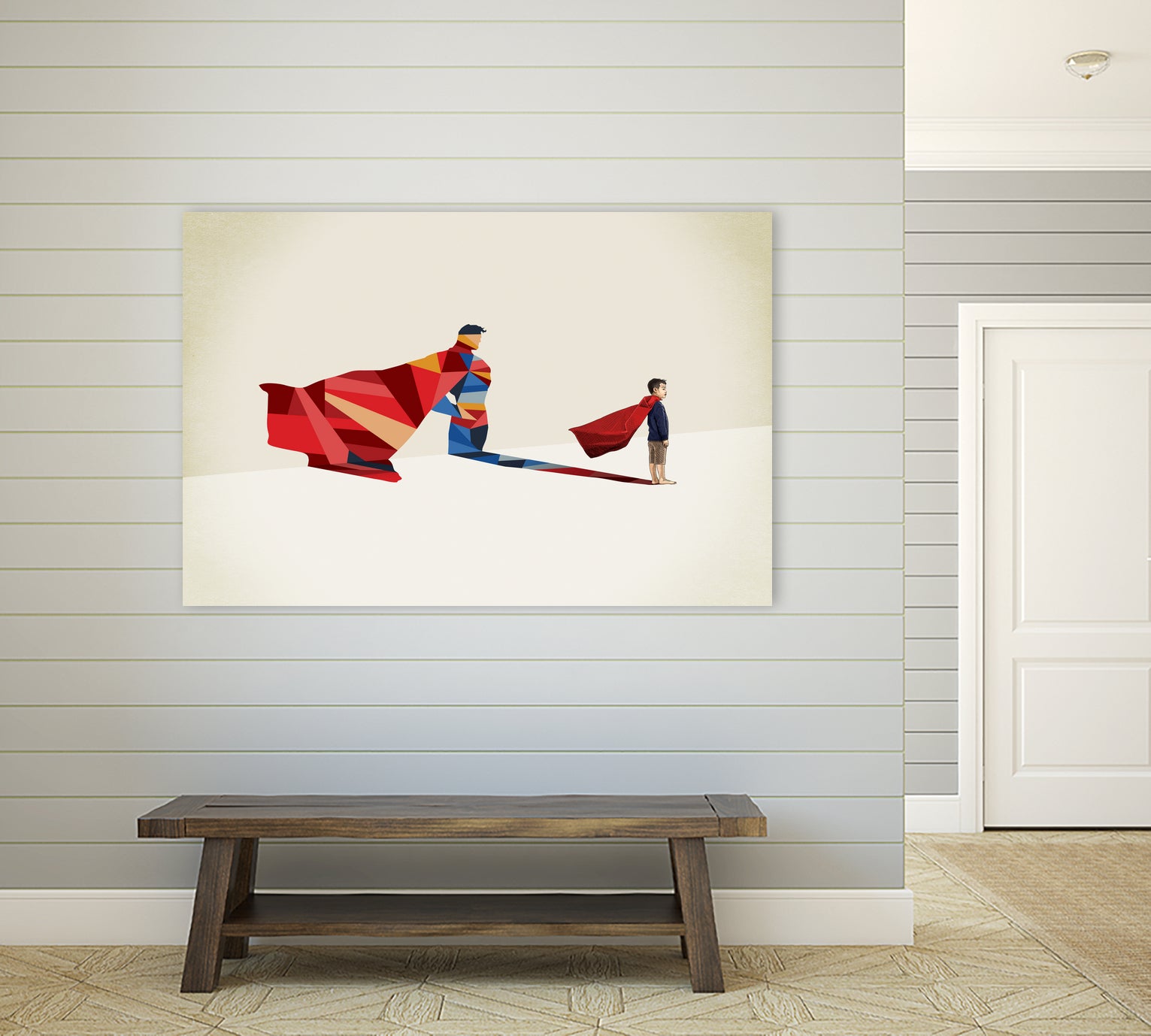 Asian Hero by Jason Ratliff on GIANT ART - red digital painting