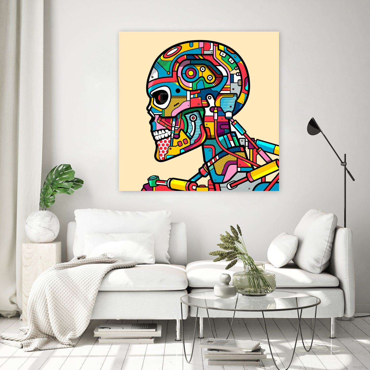 T-800 by Marco Schiavon on GIANT ART - red character design