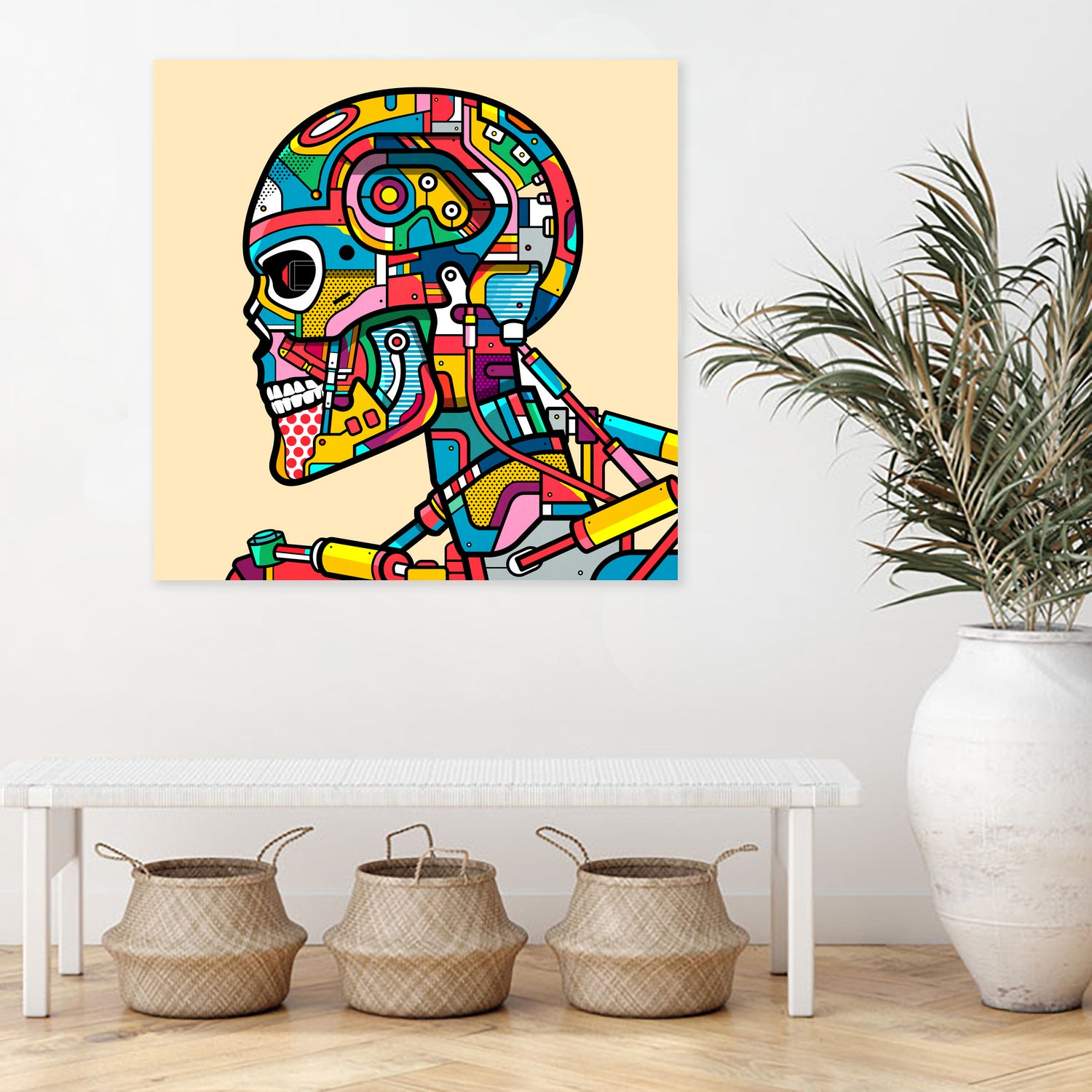 T-800 by Marco Schiavon on GIANT ART - red character design