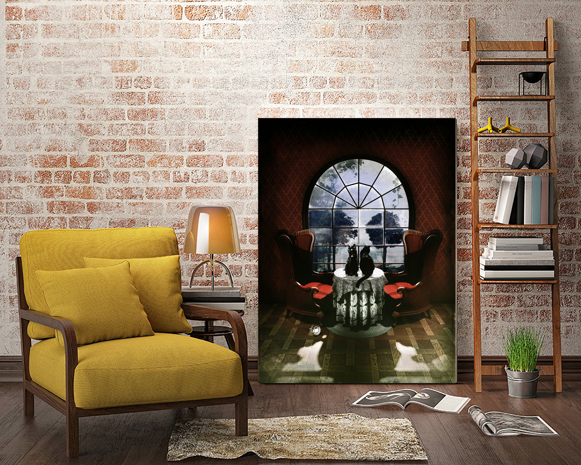 Room Skull by Ali Gulec on GIANT ART - white photo manipulation