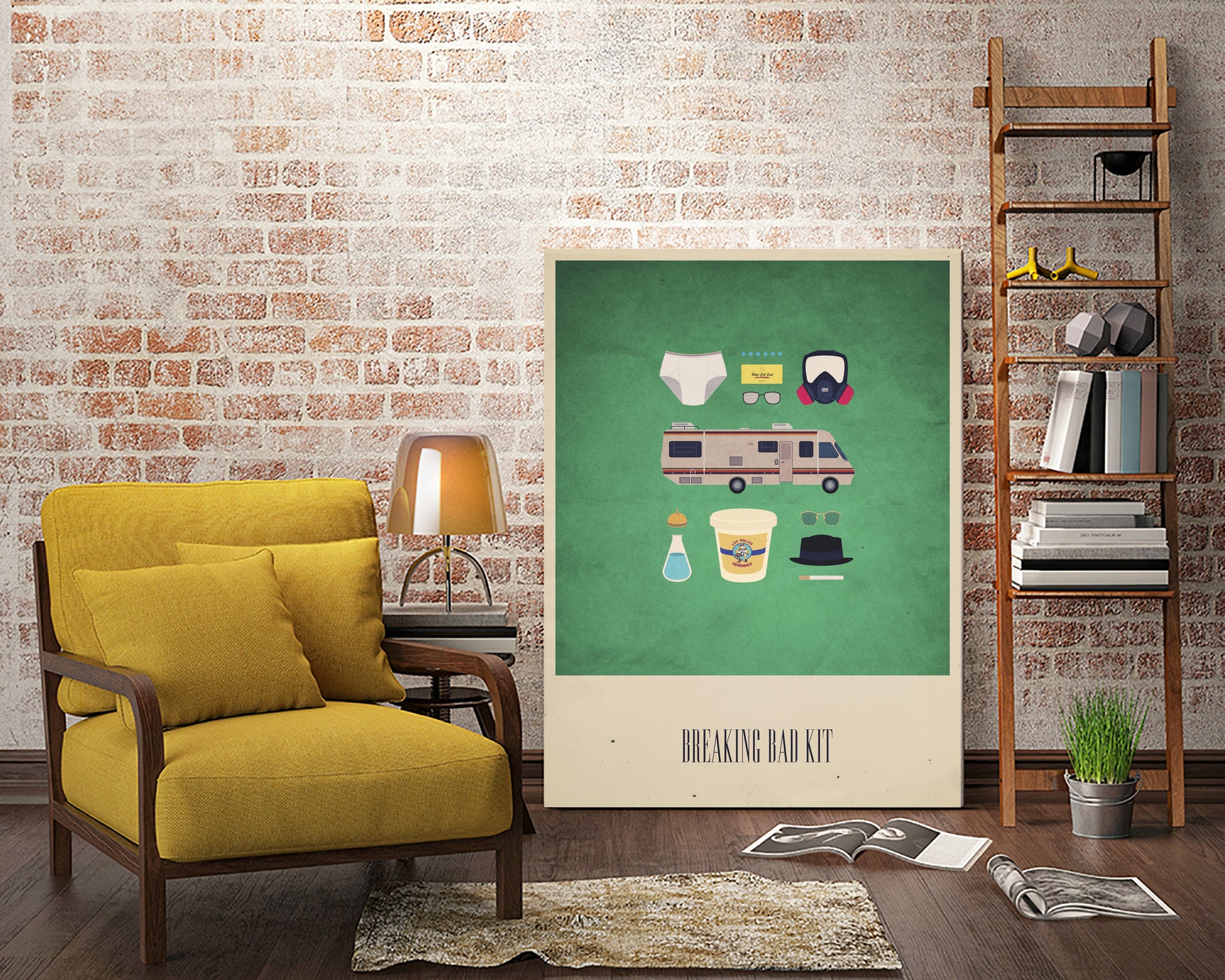 The Breaking Bad Kit by A F on GIANT ART - green digital drawing