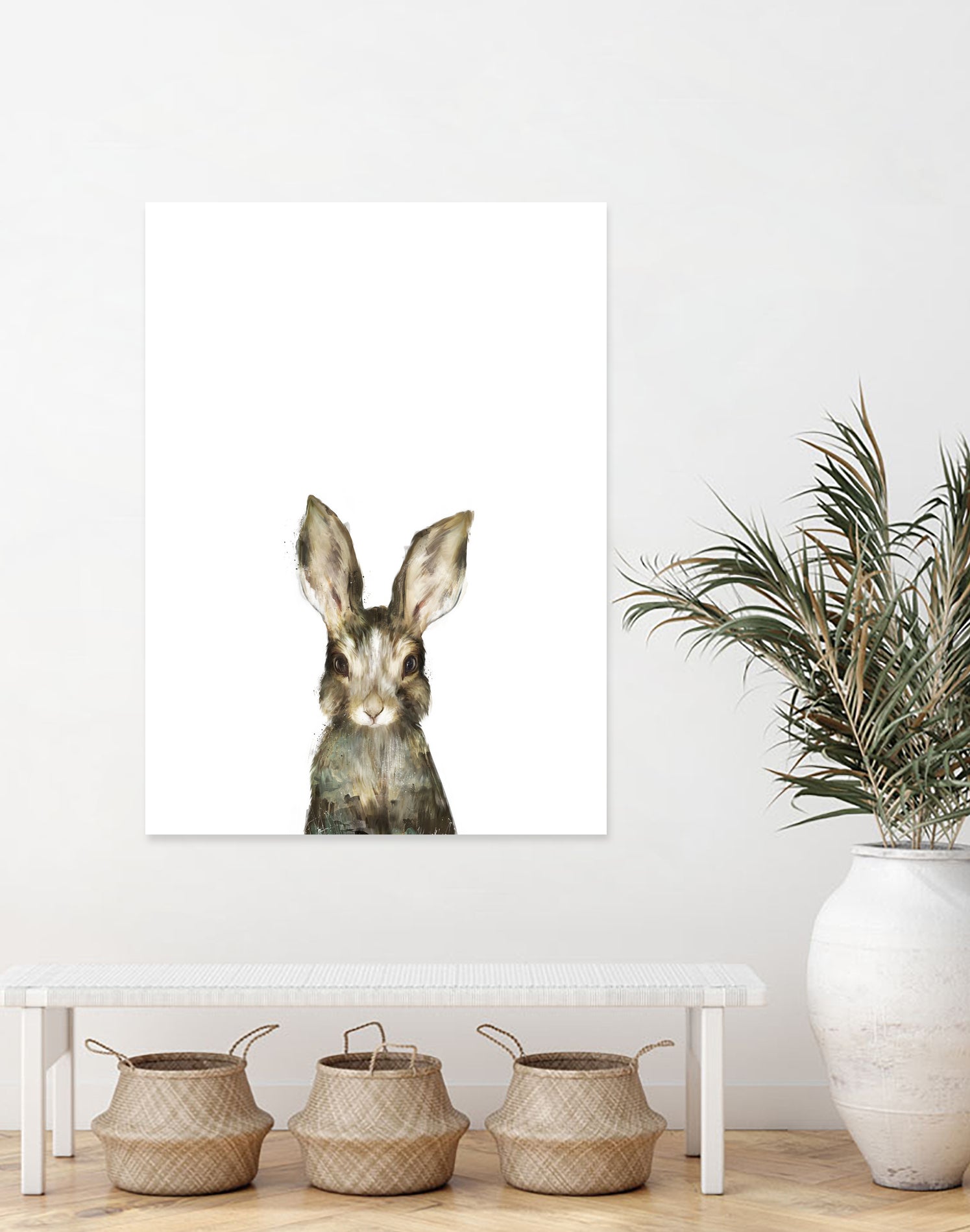 Little Rabbit by Amy Hamilton on GIANT ART - digital painting