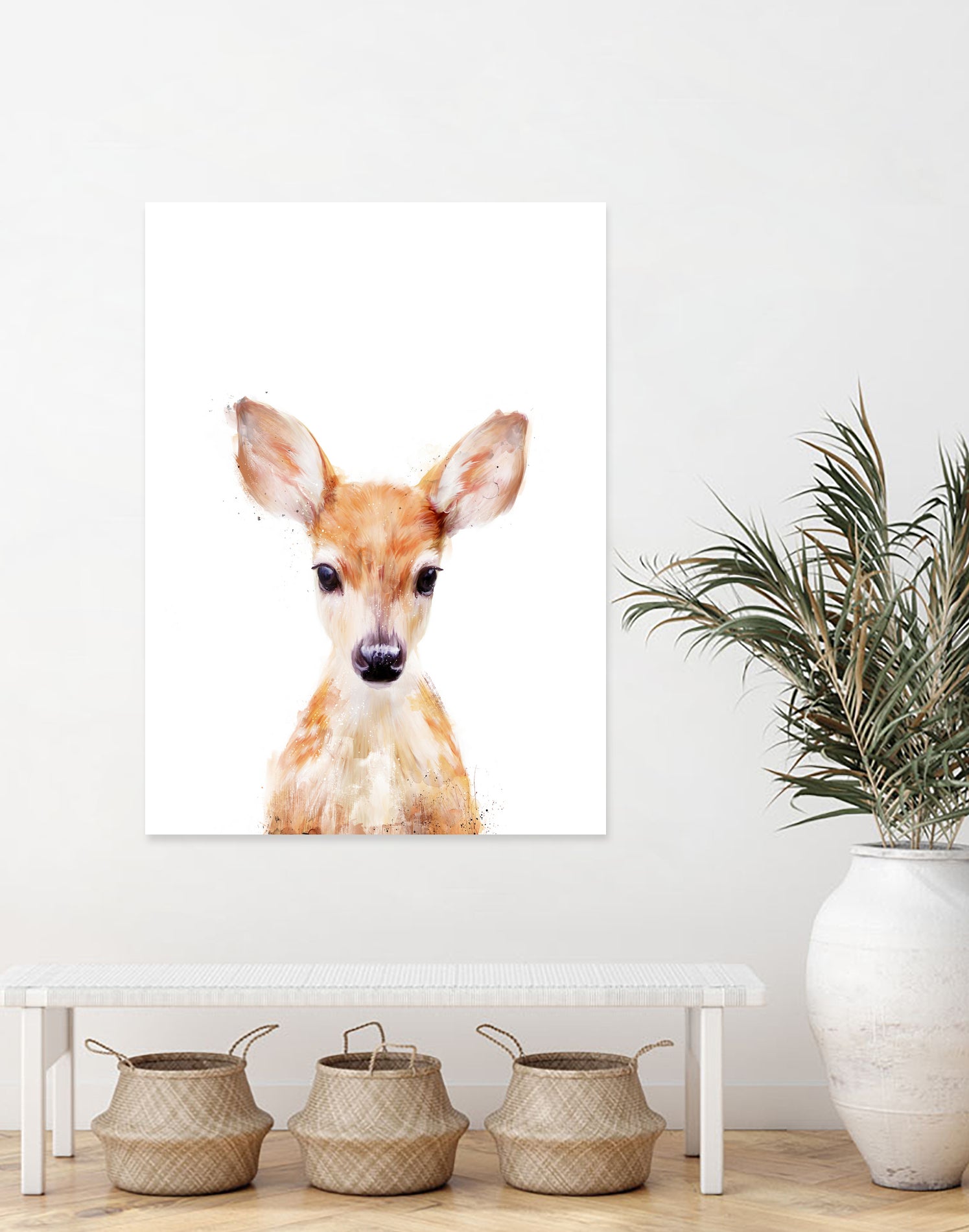 Little Deer by Amy Hamilton on GIANT ART - digital painting