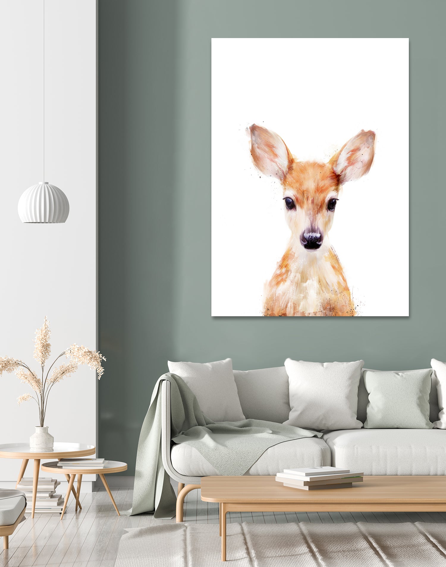 Little Deer by Amy Hamilton on GIANT ART - digital painting