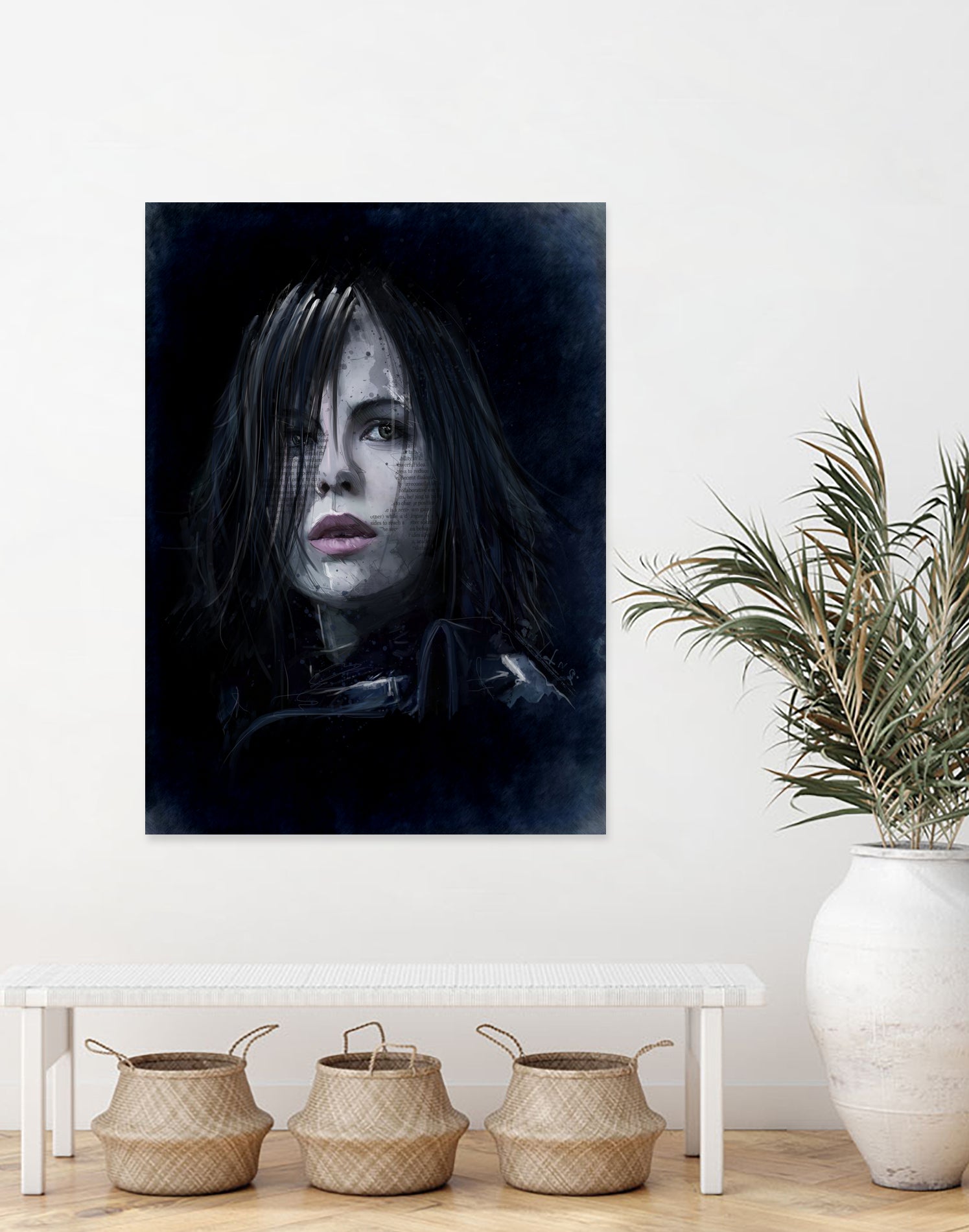 Selene by Claudio Tosi on GIANT ART - black digital painting