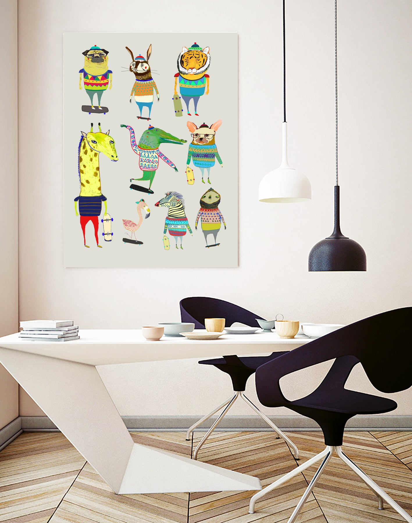 Skaters by Ashley Percival on GIANT ART - digital drawing