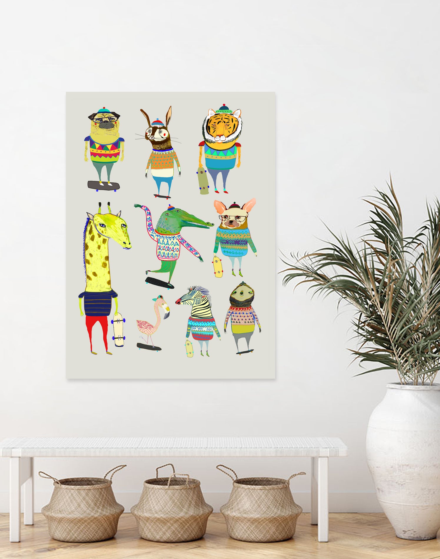 Skaters by Ashley Percival on GIANT ART - digital drawing