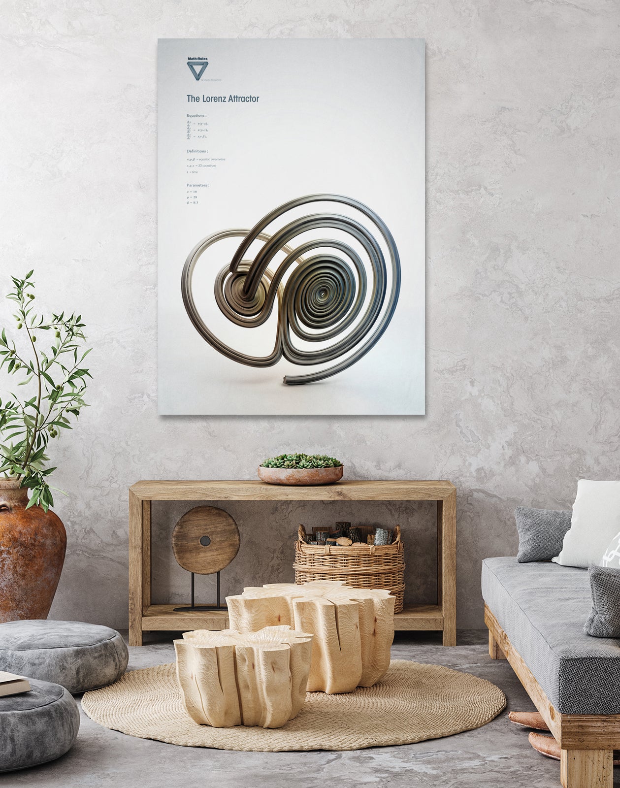 The Lorenz Attractor by . Chaotic Atmospheres on GIANT ART - 3d art