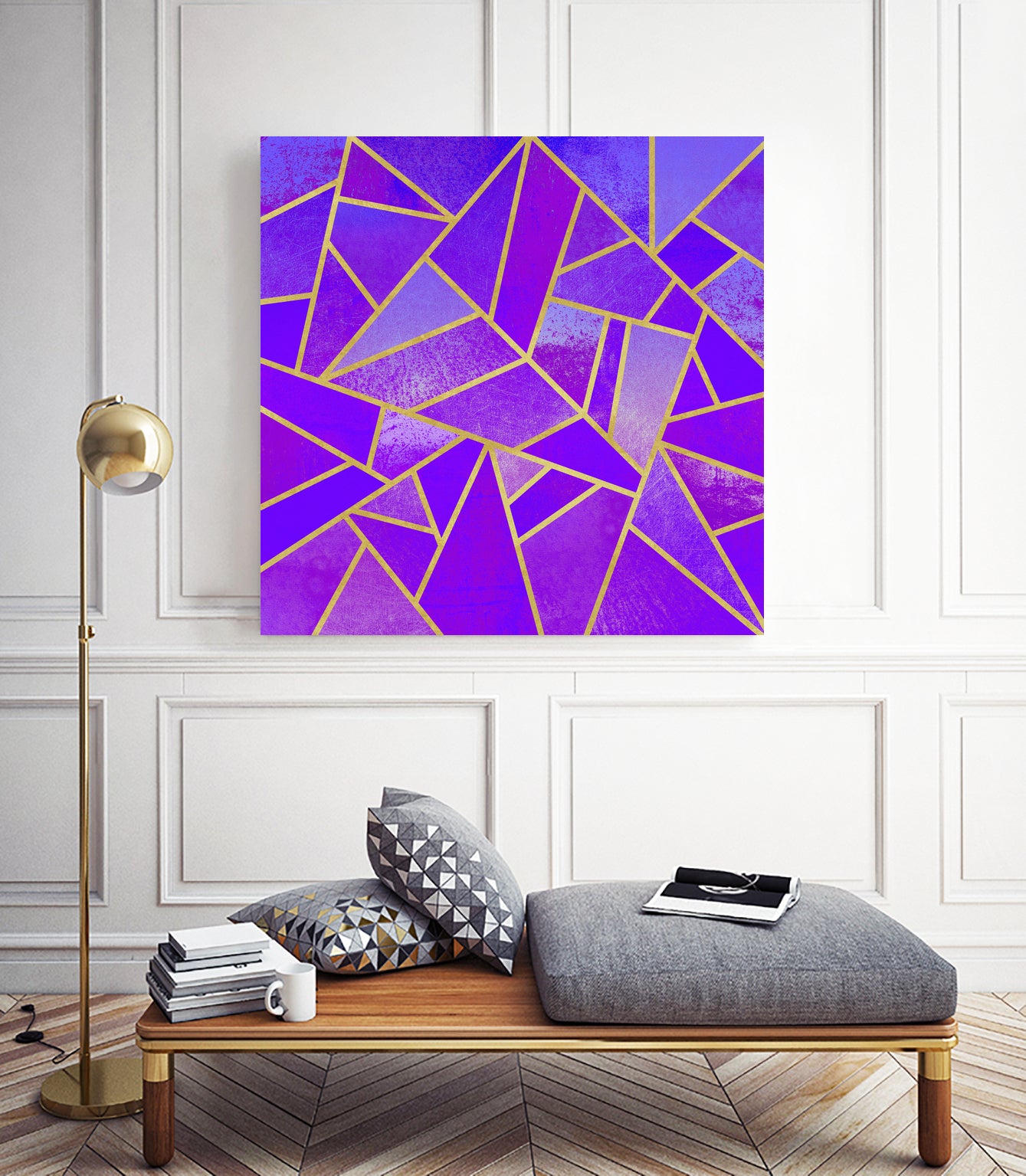 Sunset by Elisabeth Fredriksson on GIANT ART - fuchsia digital painting