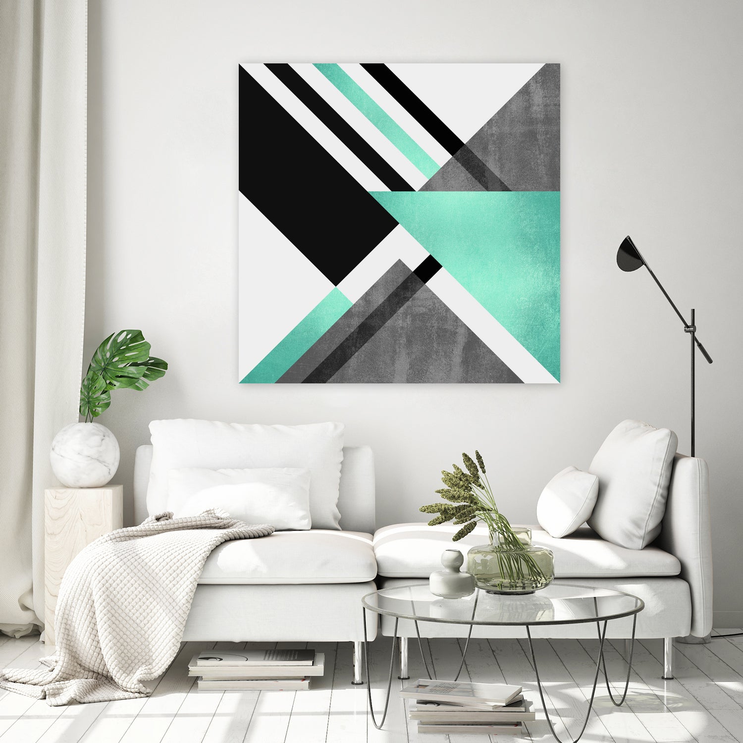 Foldings by Elisabeth Fredriksson on GIANT ART - blue digital painting