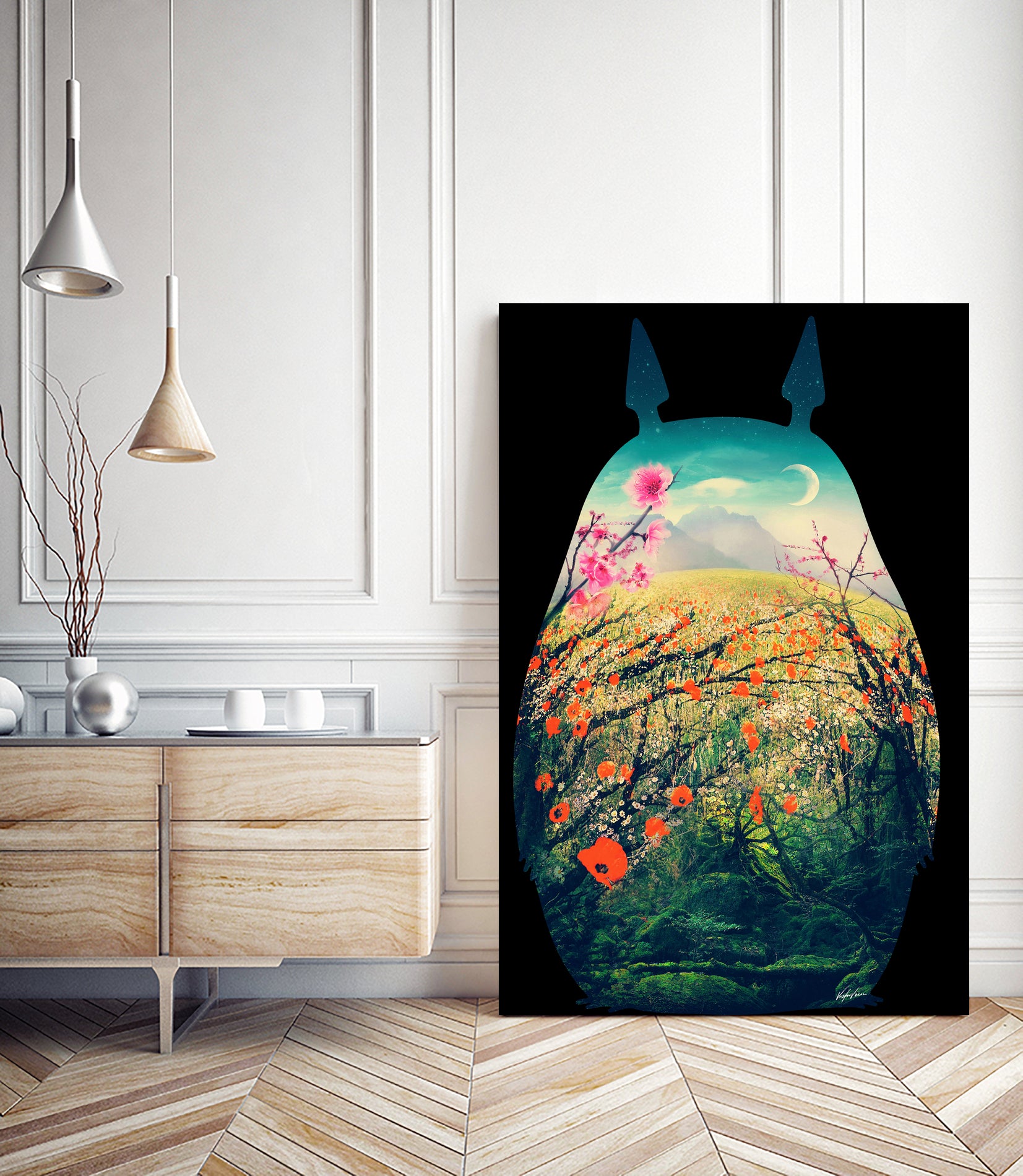 Tonari No Totoro by Victor Vercesi on GIANT ART - digital painting